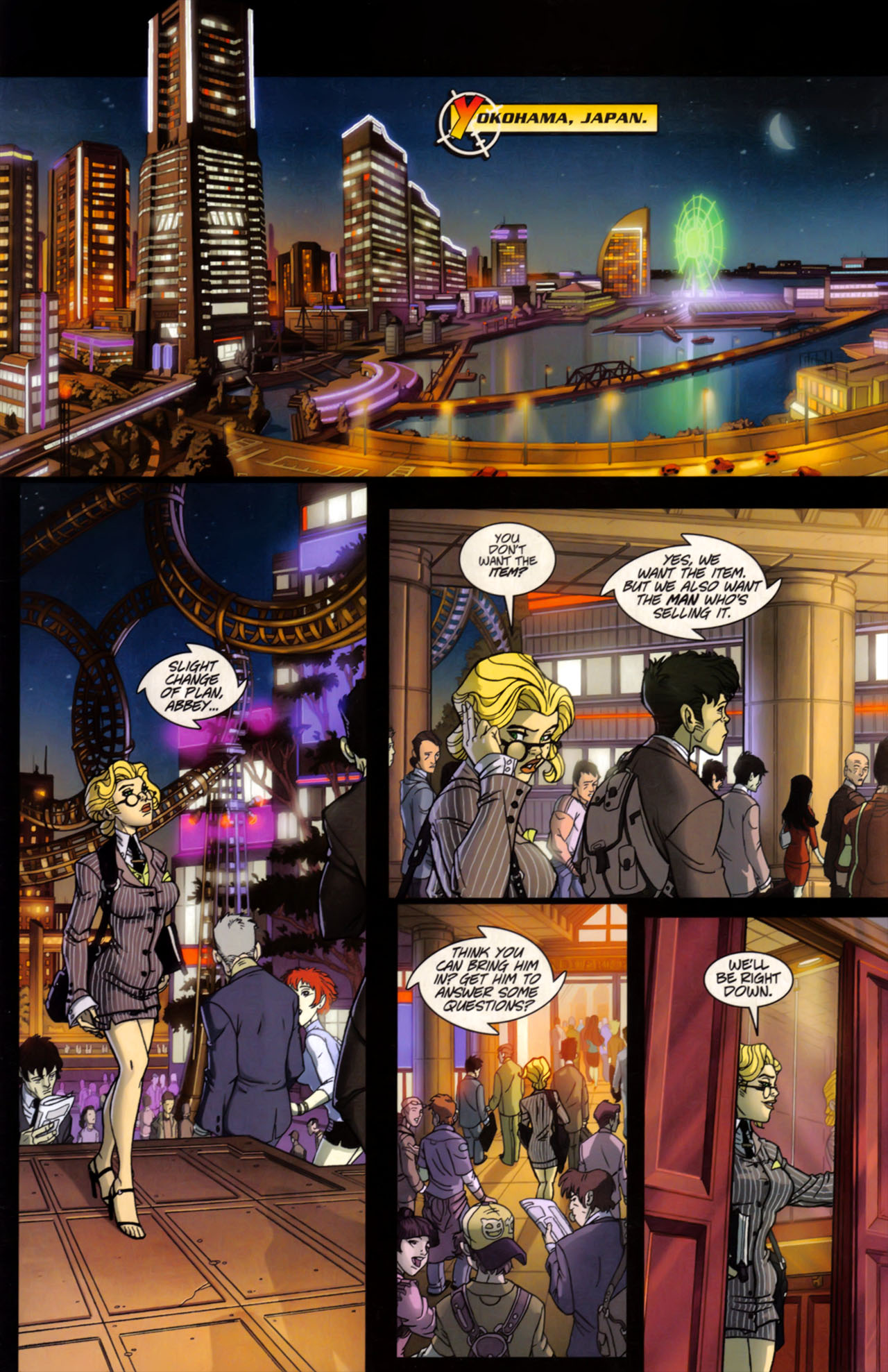 Read online Danger Girl: Body Shots comic -  Issue #1 - 2