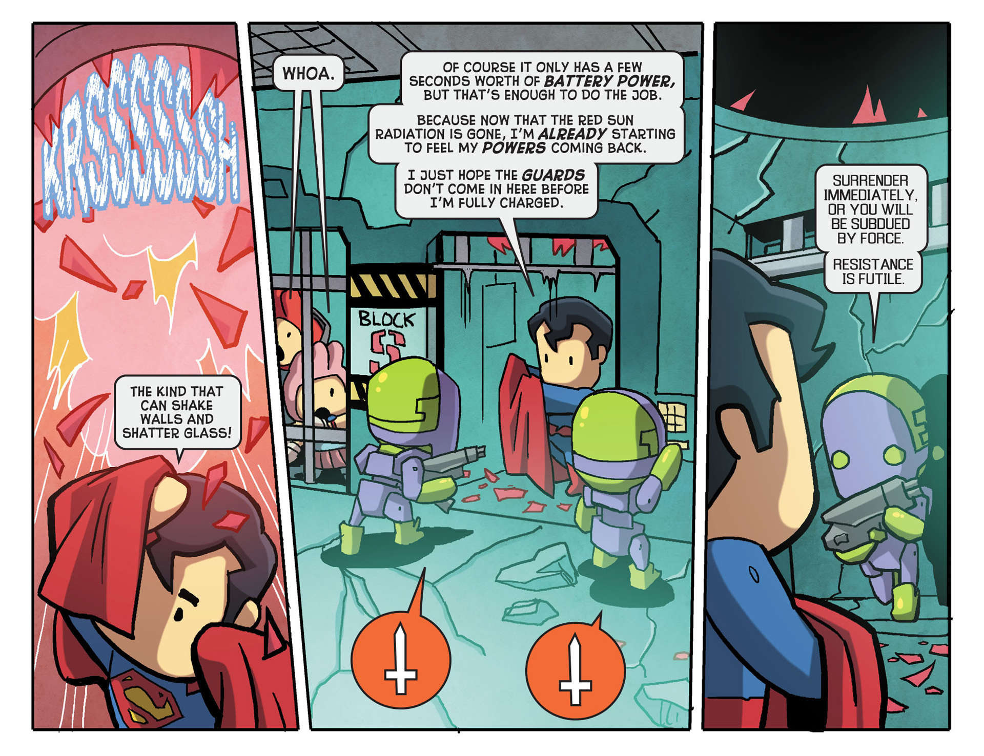 Read online Scribblenauts Unmasked: A Crisis of Imagination comic -  Issue #4 - 8