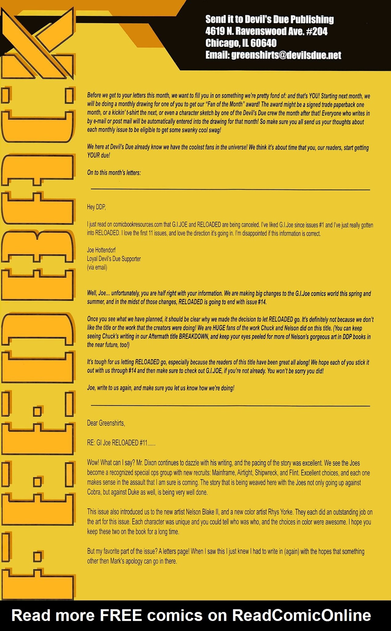 Read online G.I. Joe Reloaded comic -  Issue #13 - 26