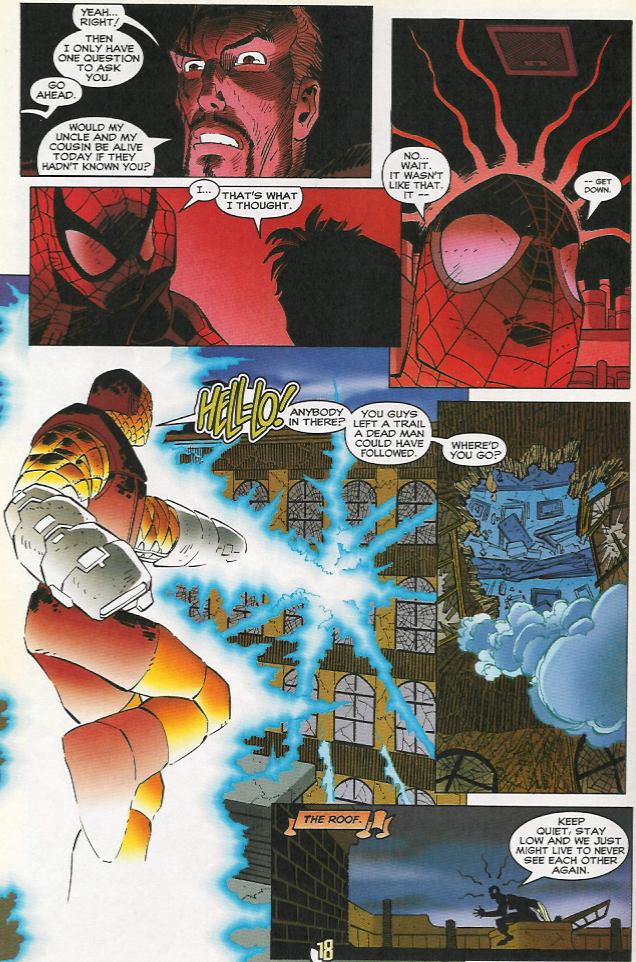 Read online Spider-Man (1990) comic -  Issue #87 - Enemies ...A Love Story - 19