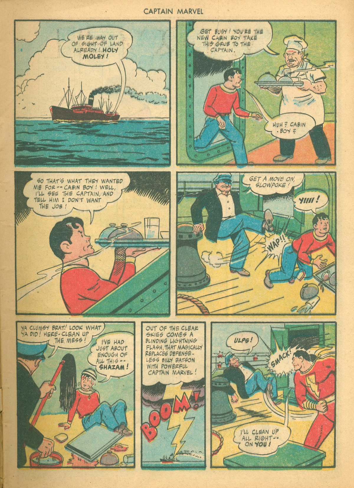 Read online Captain Marvel Adventures comic -  Issue #49 - 5