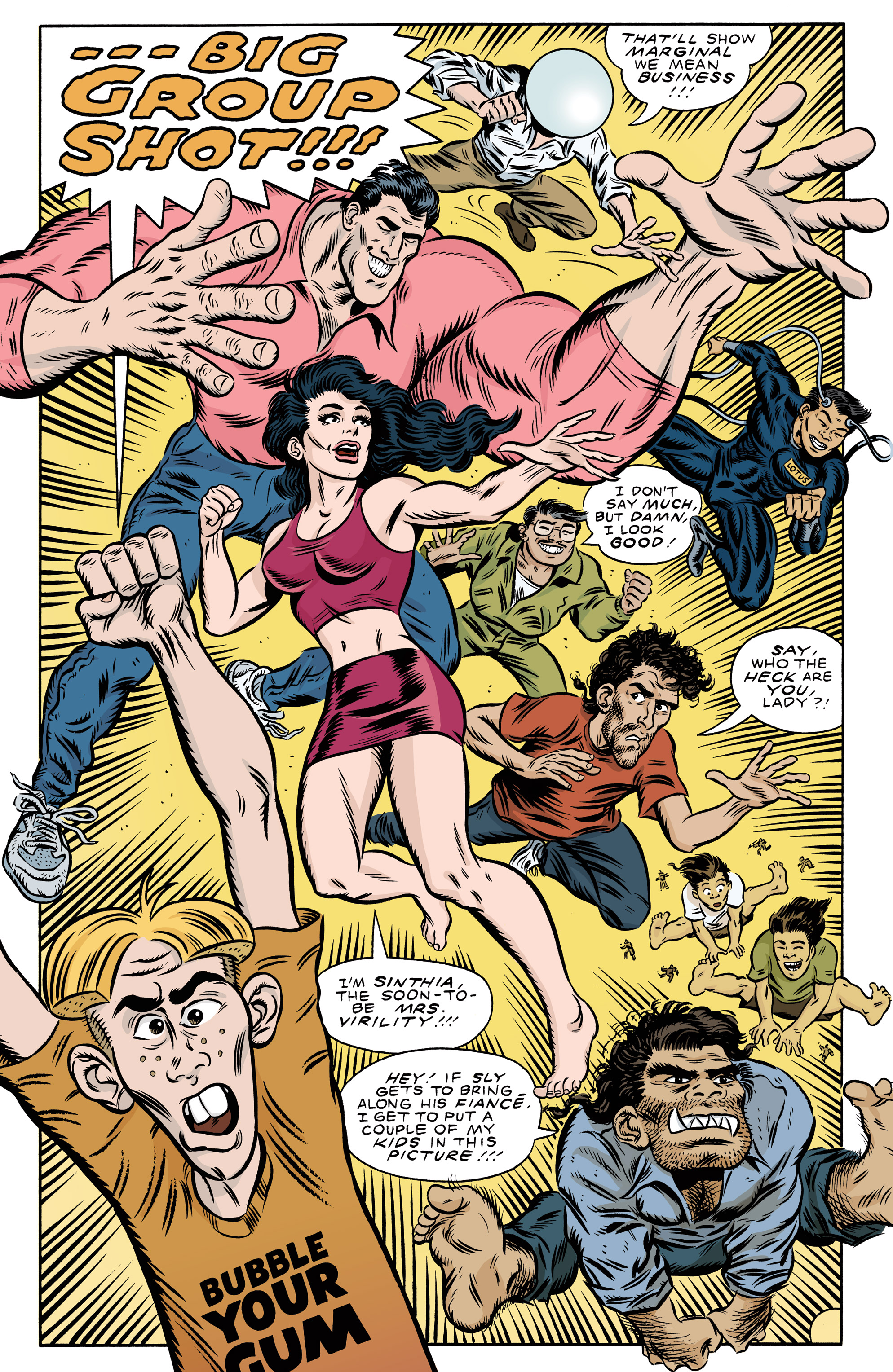Read online Splitting Image 80-Page Giant comic -  Issue # Full - 9