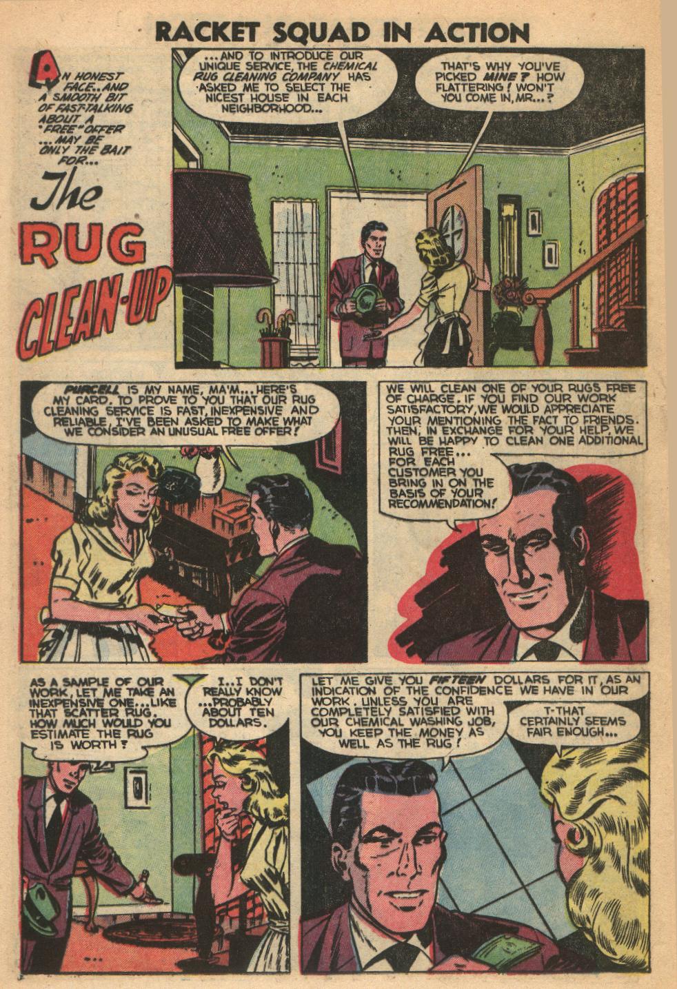 Read online Racket Squad in Action comic -  Issue #7 - 16