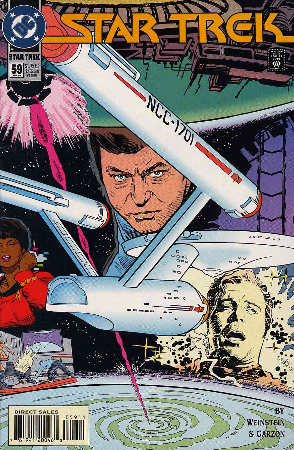 Read online Star Trek (1989) comic -  Issue #59 - 1