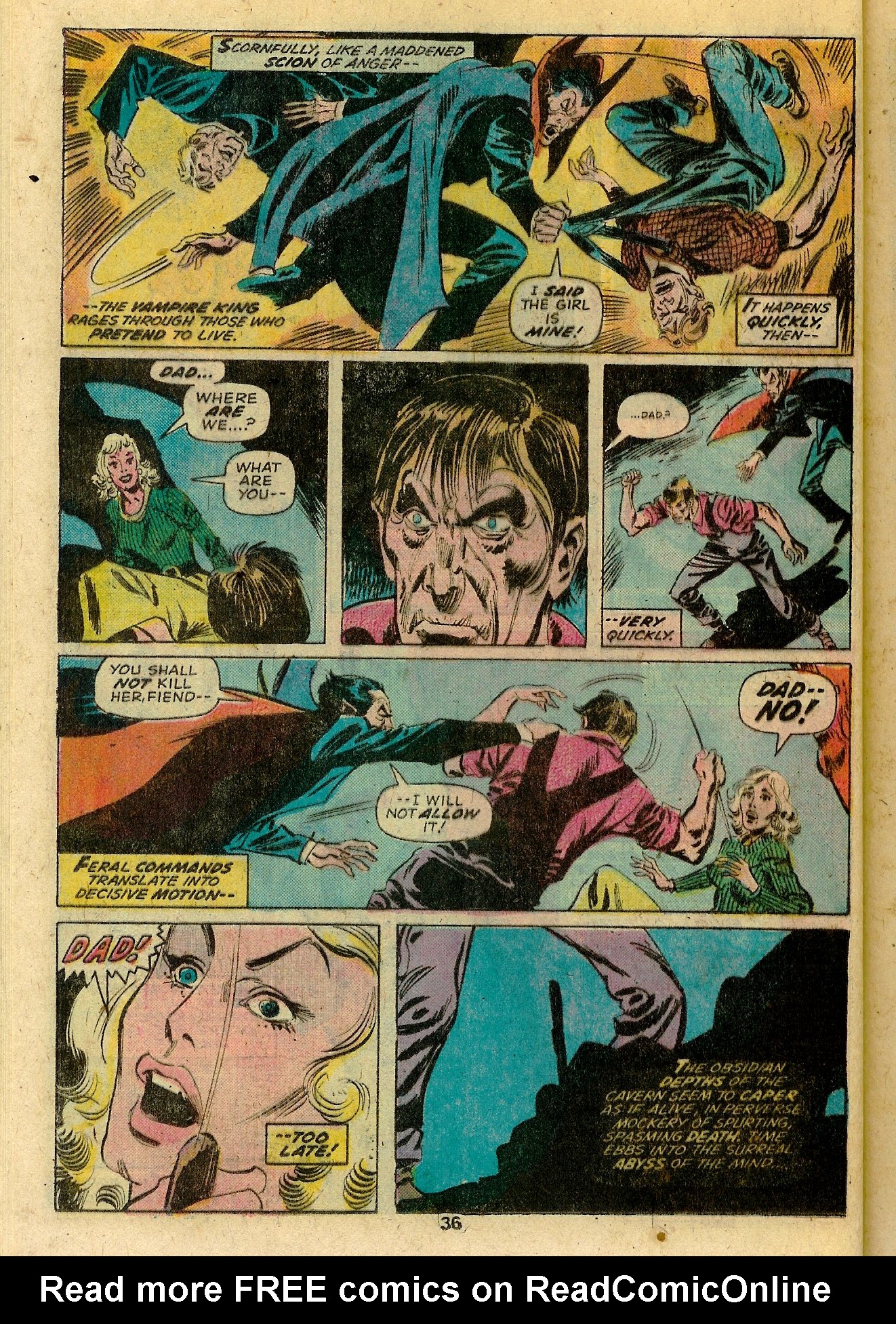 Read online Giant-Size Dracula comic -  Issue #4 - 21