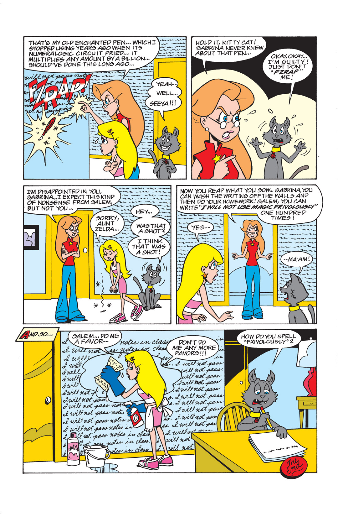 Read online Sabrina the Teenage Witch (2000) comic -  Issue #5 - 17