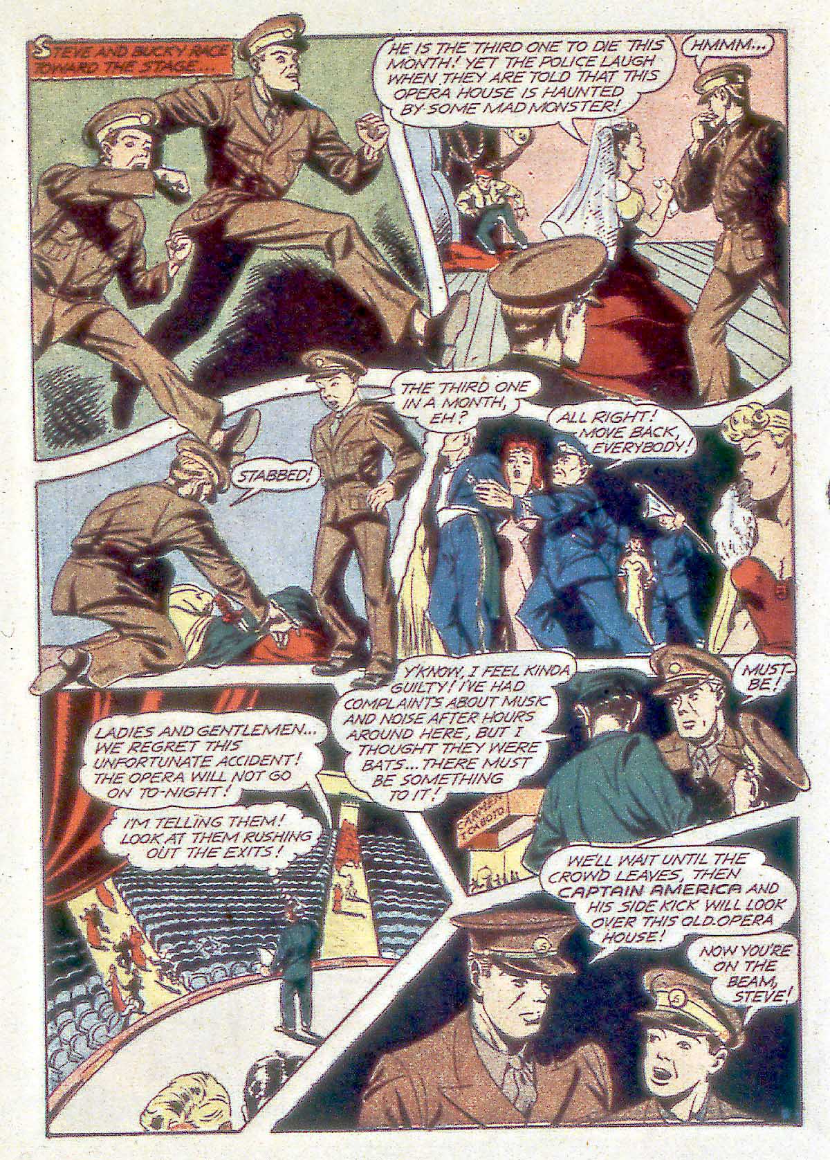 Read online Captain America Comics comic -  Issue #34 - 21