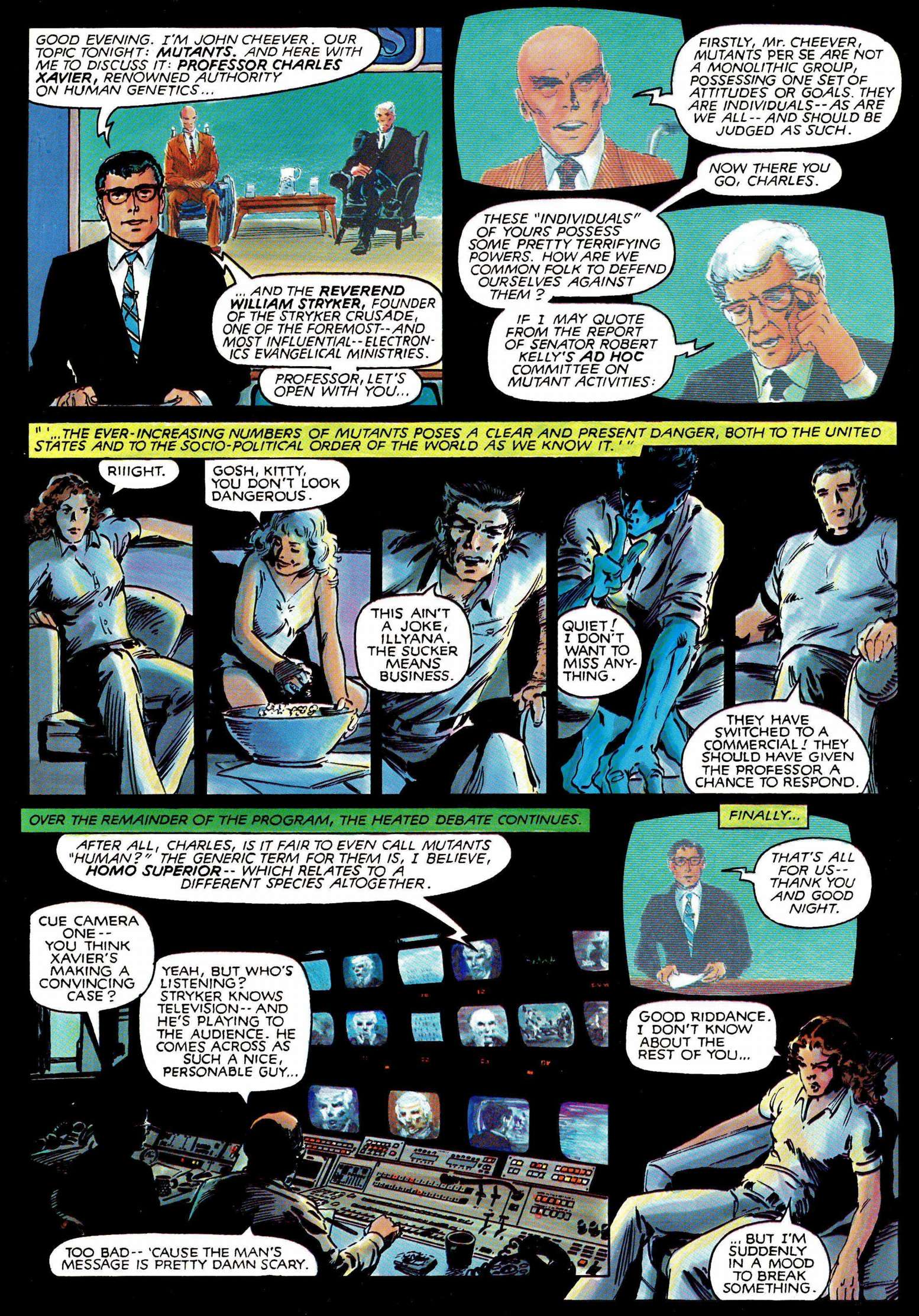 Read online Marvel Graphic Novel comic -  Issue #5 - X-Men - God Loves, Man Kills - 13