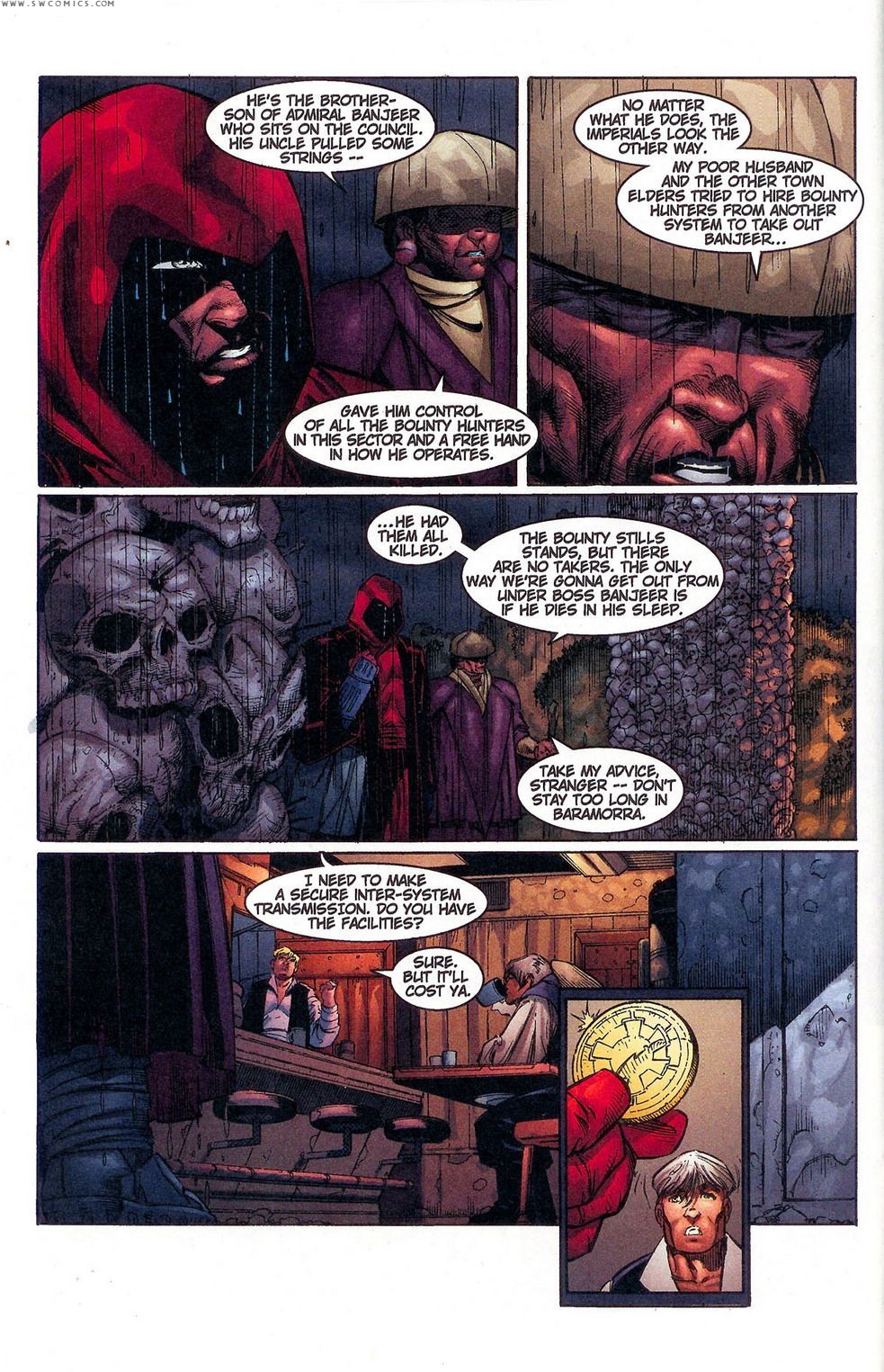 Read online Star Wars: The Bounty Hunters comic -  Issue # Issue Kenix Kil - 8