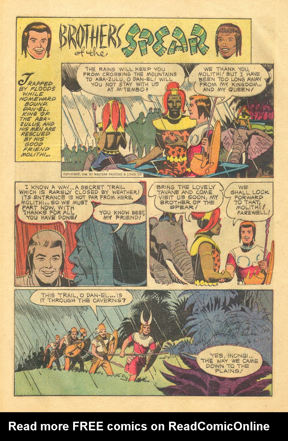 Read online Tarzan (1948) comic -  Issue #115 - 28