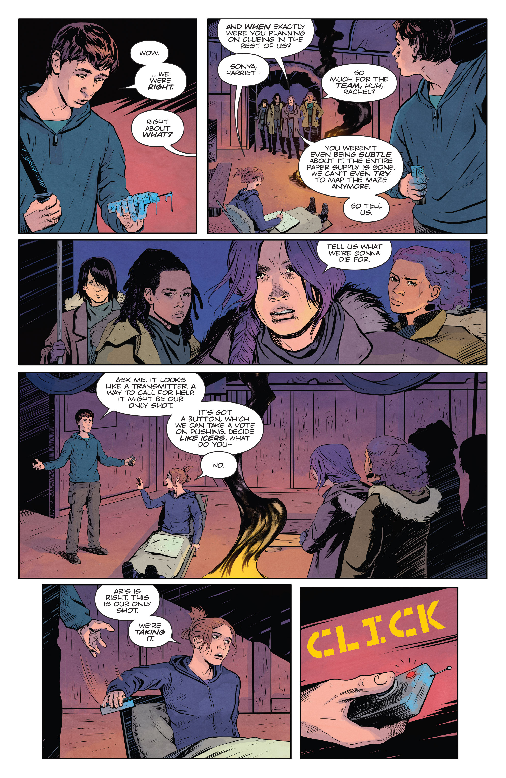 Read online Maze Runner: The Scorch Trials Official Graphic Novel Prelude comic -  Issue # TPB - 42