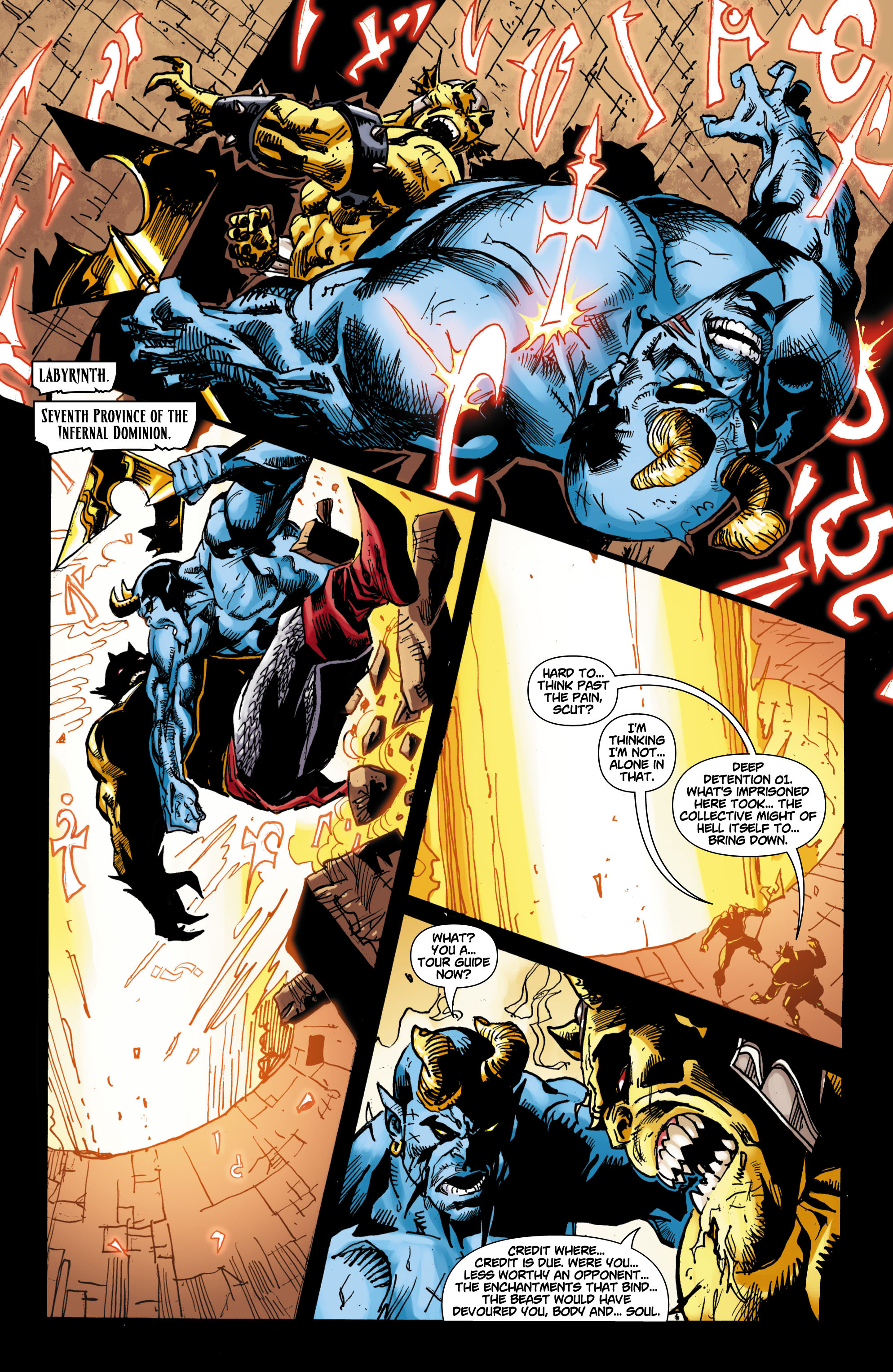 Read online Reign in Hell comic -  Issue #4 - 17