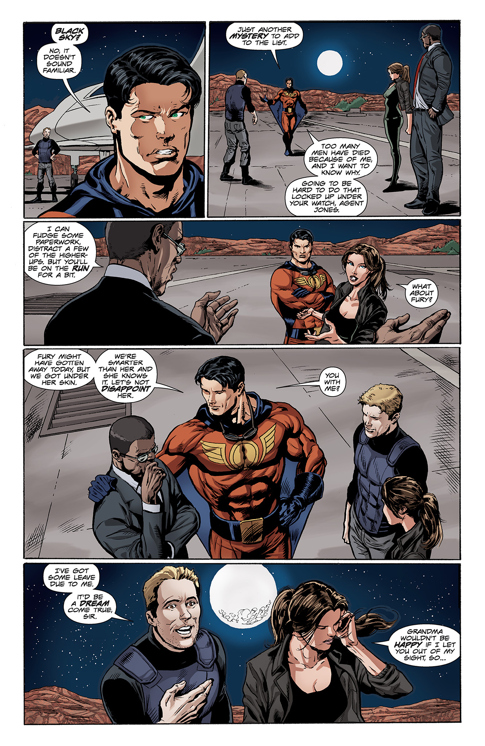 Read online Captain Midnight comic -  Issue #3 - 21
