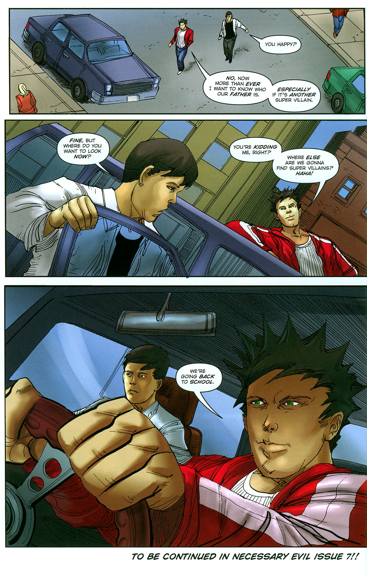 Read online Necessary Evil comic -  Issue #6 - 24