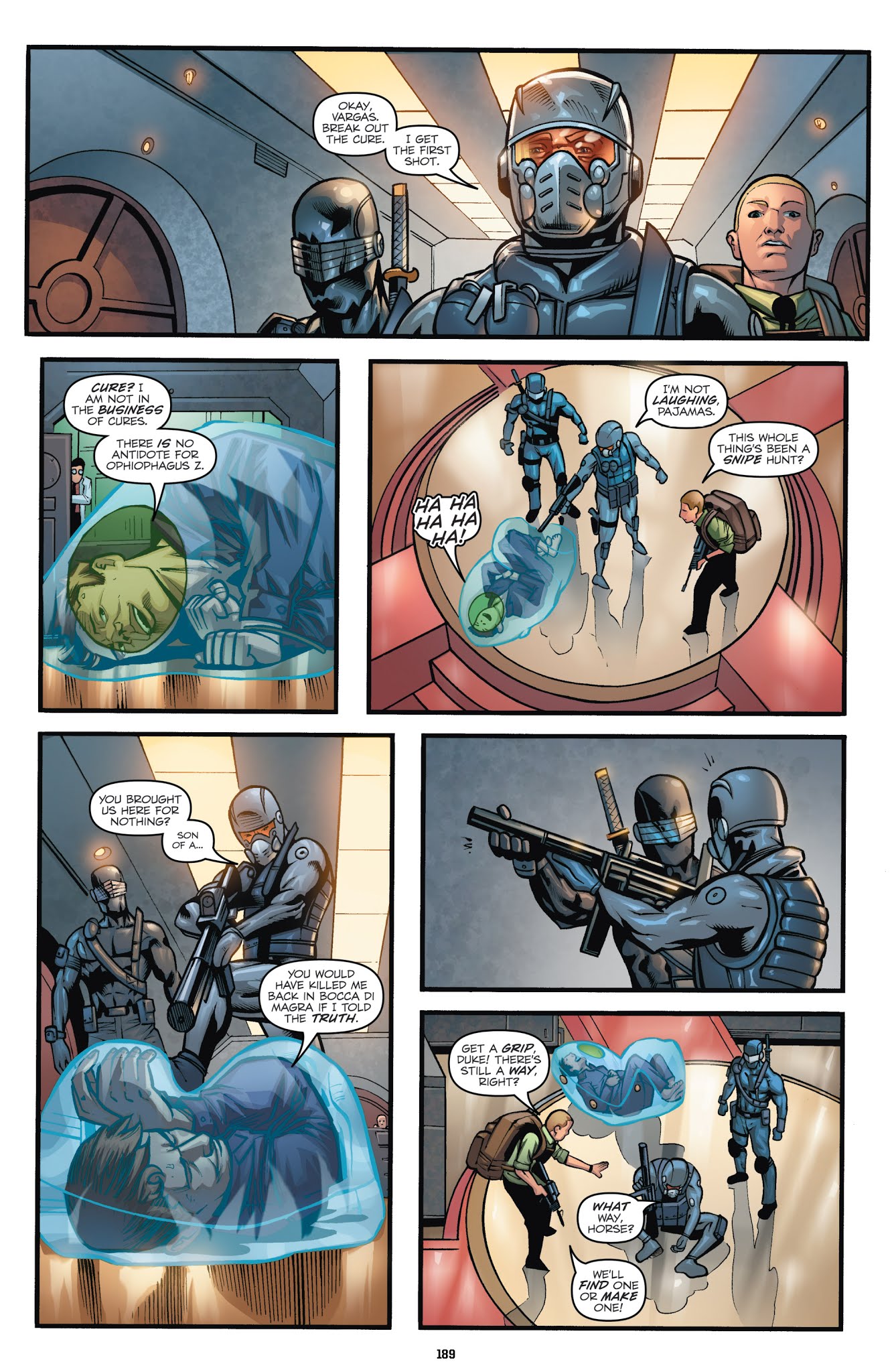 Read online G.I. Joe: The IDW Collection comic -  Issue # TPB 7 - 189