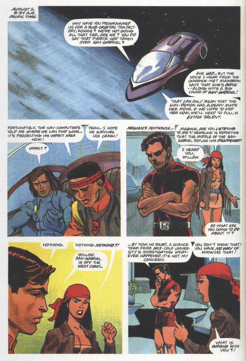 Read online Magnus Robot Fighter (1991) comic -  Issue #15 - 19