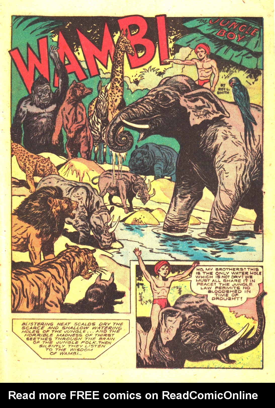 Read online Wambi Jungle Boy comic -  Issue #5 - 25
