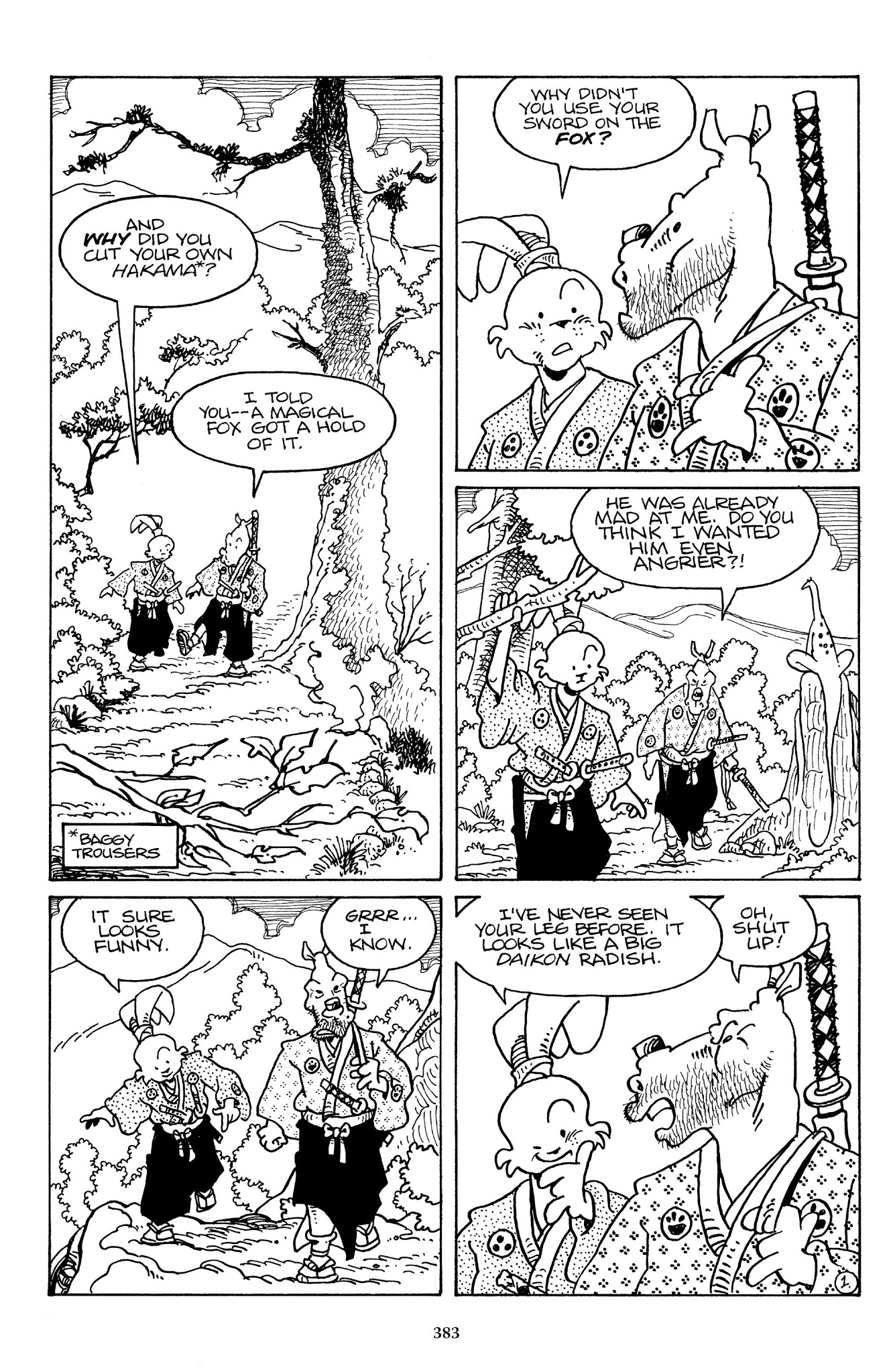 Read online The Usagi Yojimbo Saga comic -  Issue # TPB 6 - 381