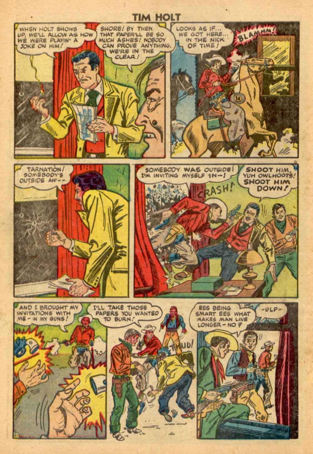 Read online Tim Holt comic -  Issue #3 - 16