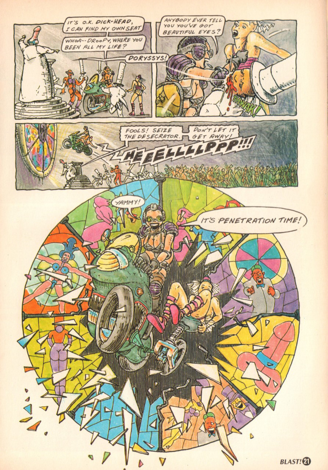 Read online Blast (1991) comic -  Issue #3 - 23