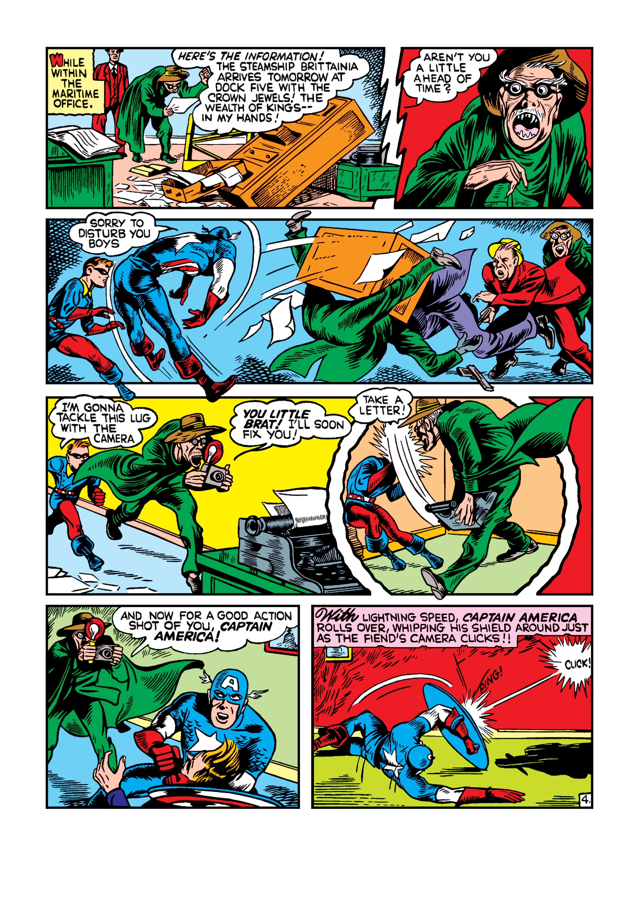 Read online Marvel Masterworks: Golden Age Captain America comic -  Issue # TPB 2 (Part 1) - 78