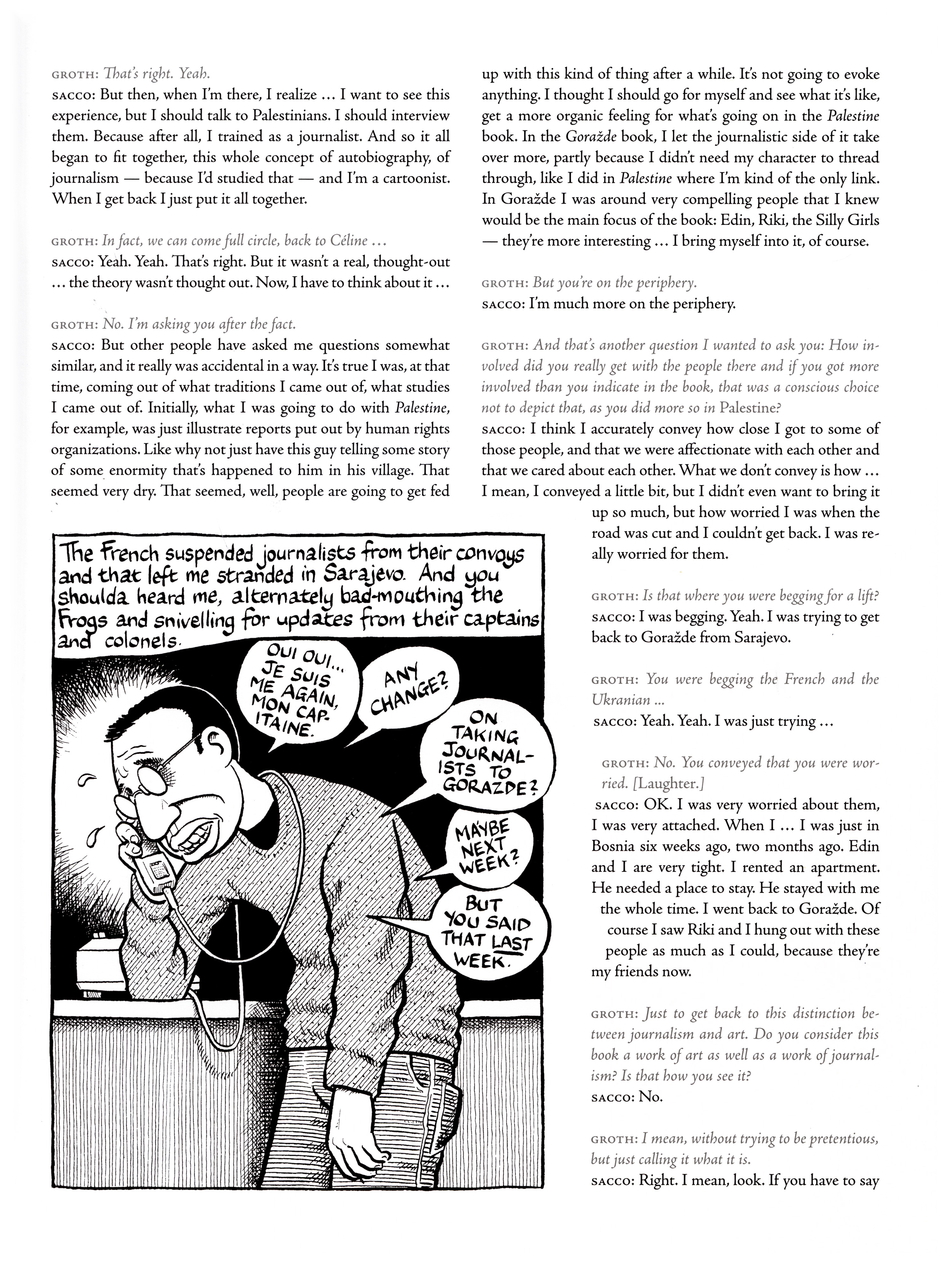 Read online Safe Area Goražde comic -  Issue # TPB (Part 3) - 94