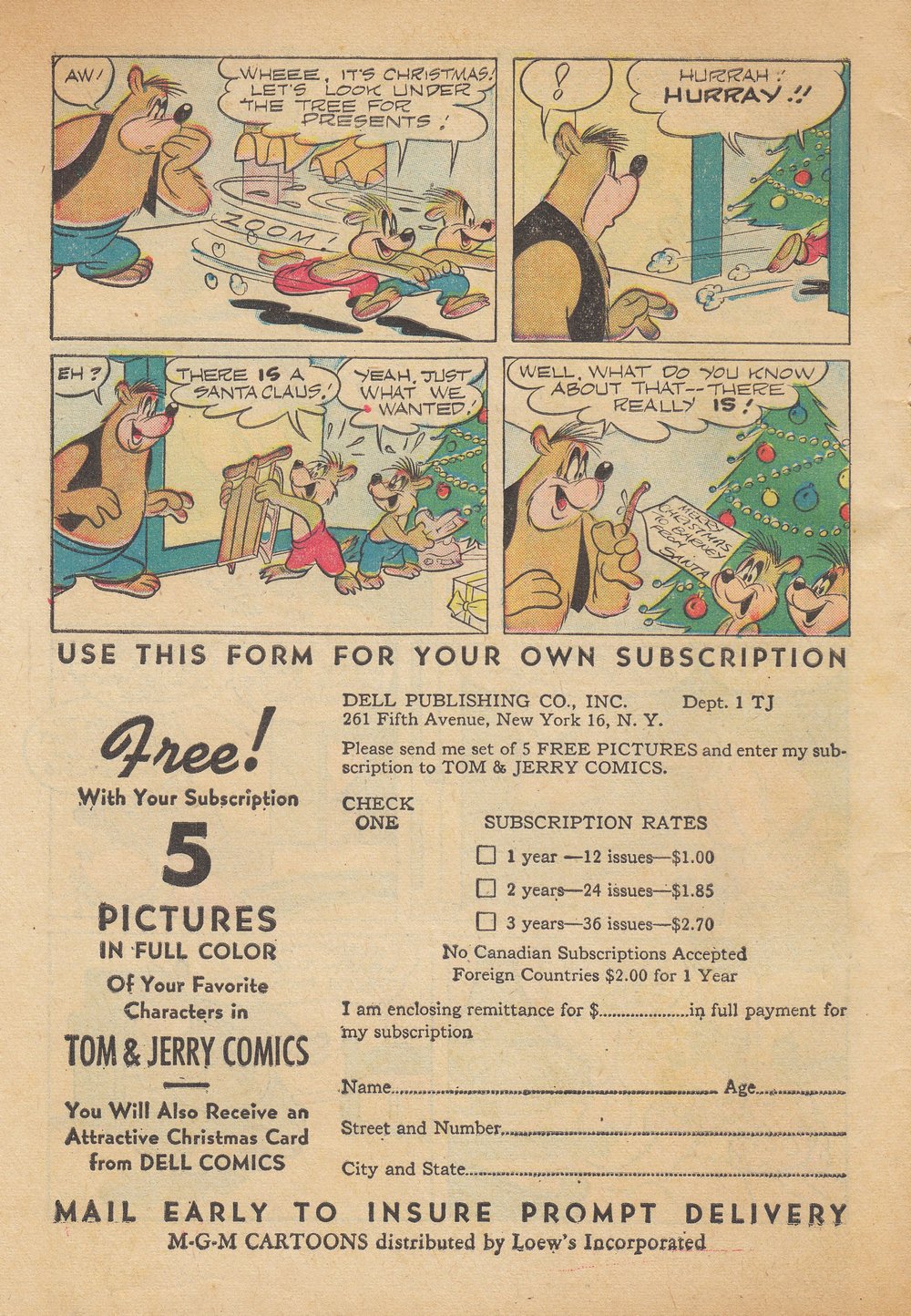 Read online Tom & Jerry Comics comic -  Issue #66 - 51