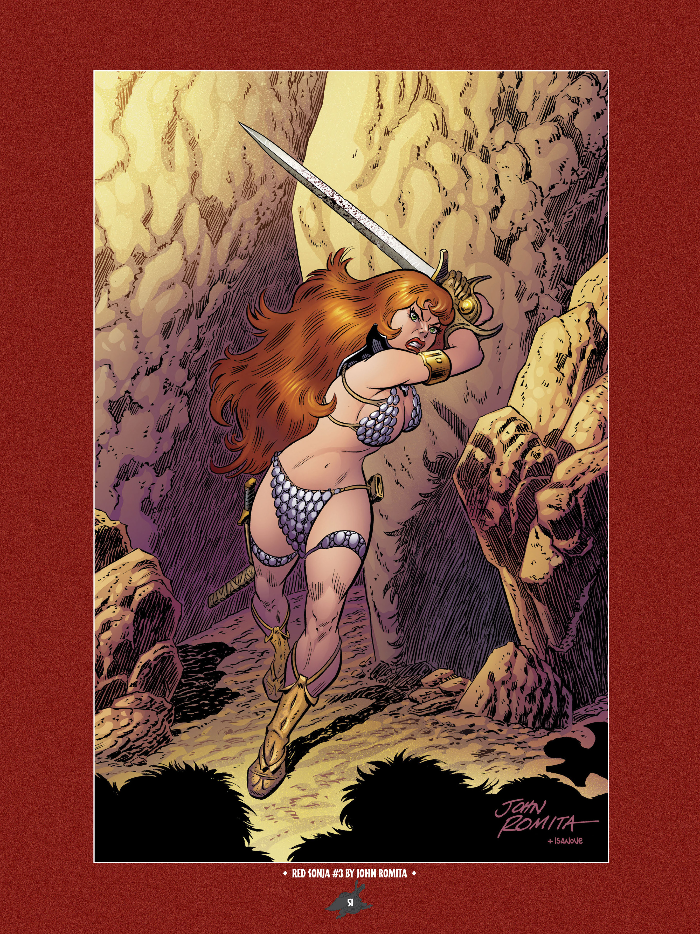 Read online The Art of Red Sonja comic -  Issue # TPB 1 (Part 1) - 50