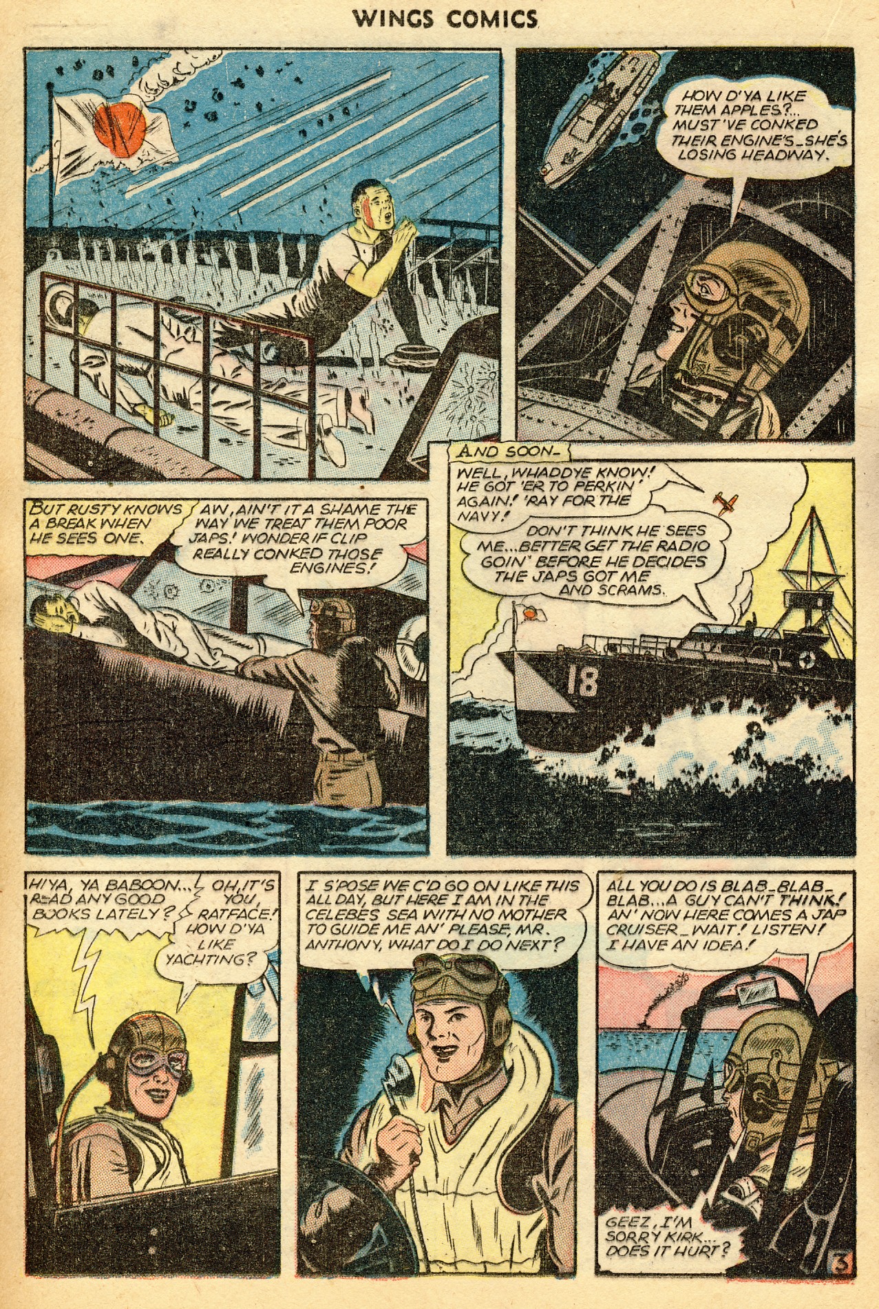 Read online Wings Comics comic -  Issue #65 - 20