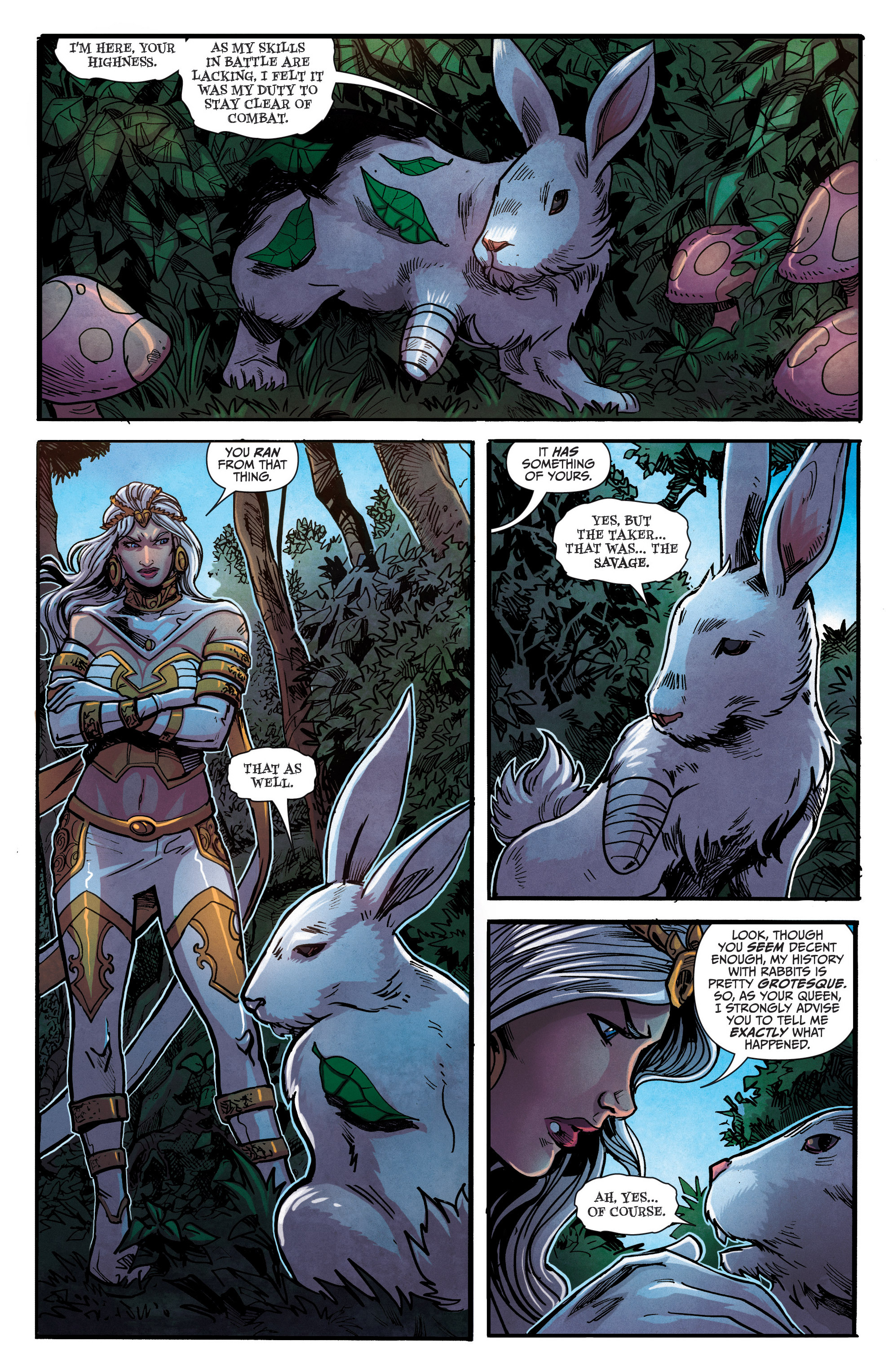 Read online Grimm Fairy Tales presents Wonderland comic -  Issue #27 - 8