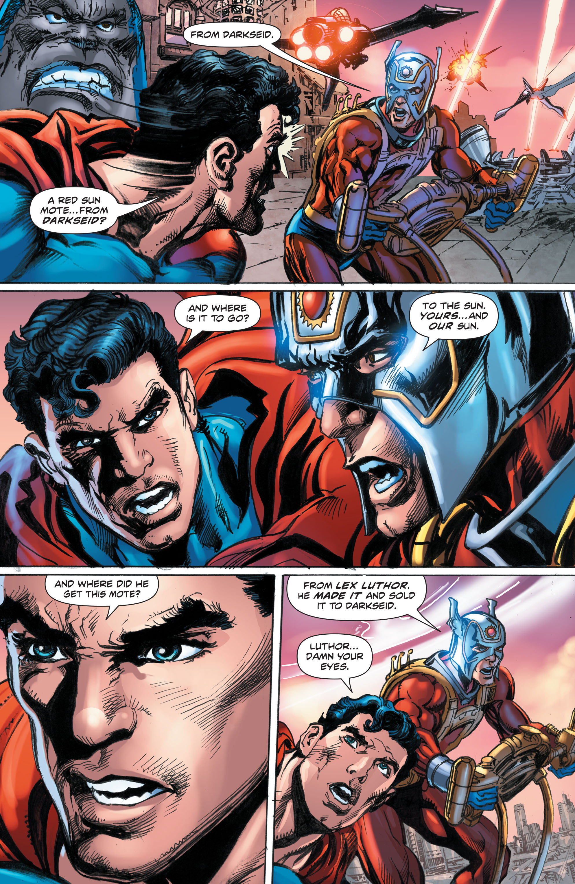 Read online Superman: The Coming of the Supermen comic -  Issue #4 - 7