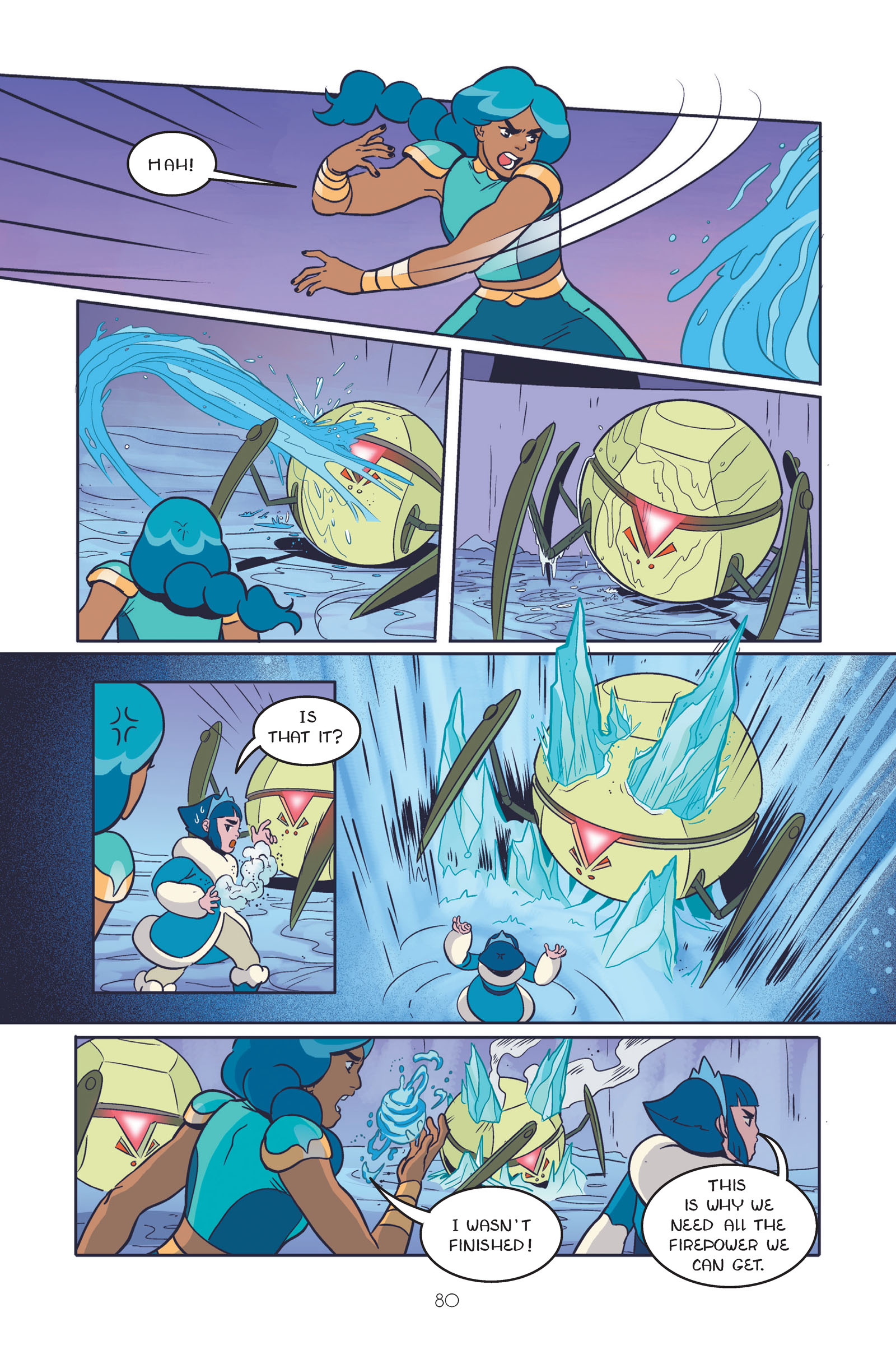 Read online She-Ra and the Princesses of Power: Legend of the Fire Princess comic -  Issue # TPB - 82