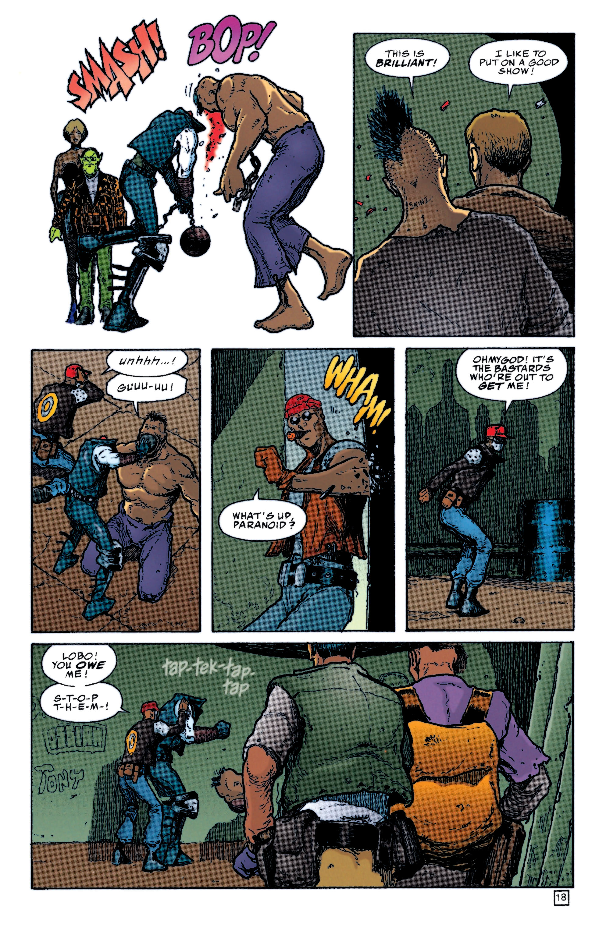 Read online Lobo (1993) comic -  Issue #46 - 19