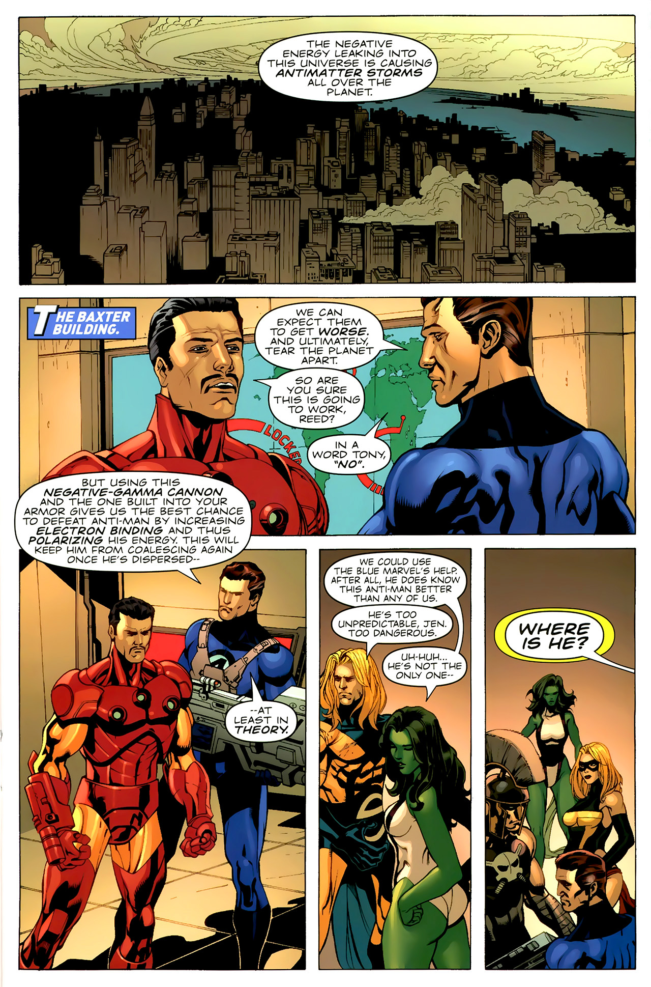 Read online Adam: Legend of the Blue Marvel comic -  Issue #5 - 13