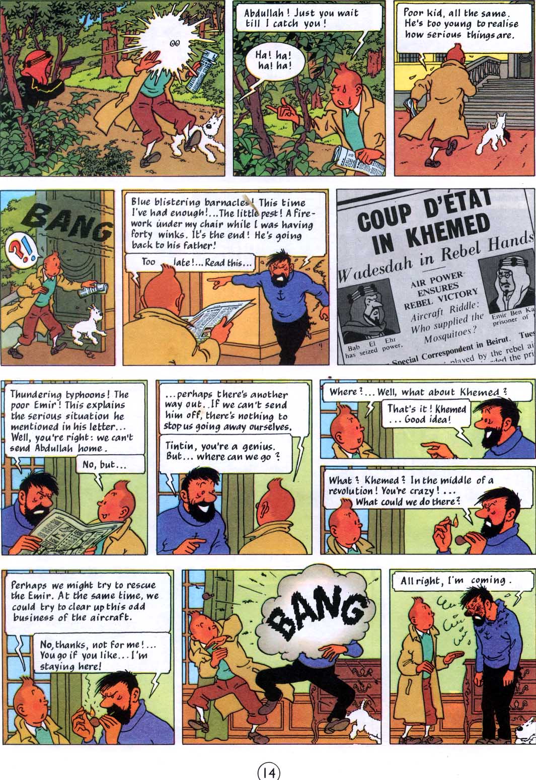 Read online The Adventures of Tintin comic -  Issue #19 - 16