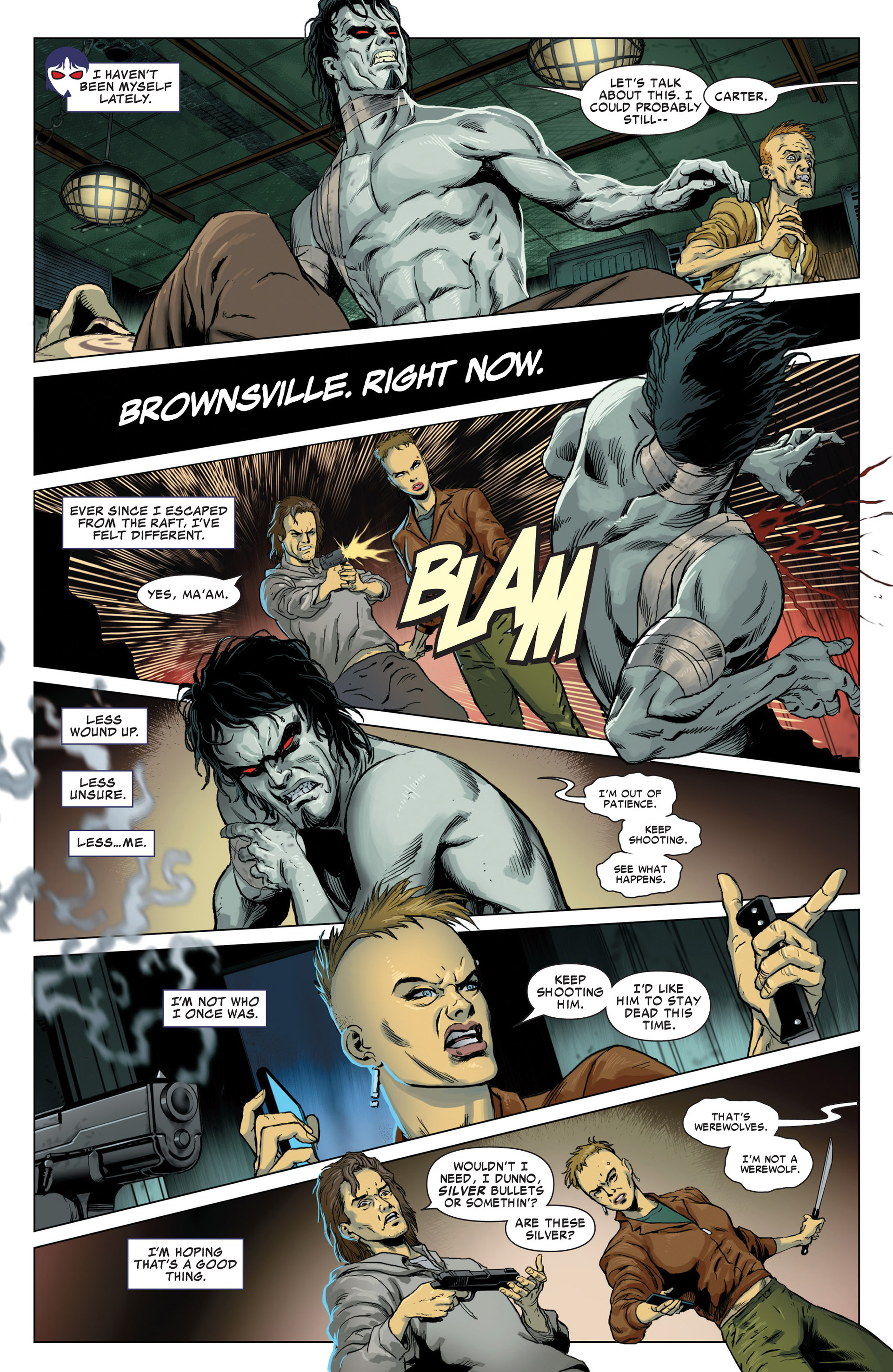 Read online Morbius: The Living Vampire comic -  Issue #4 - 6