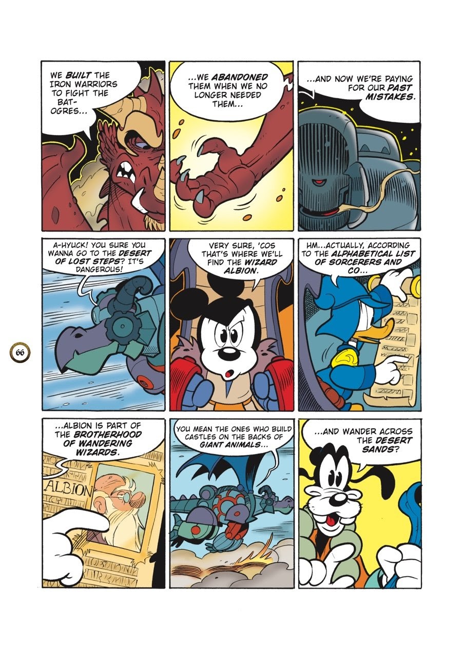 Read online Wizards of Mickey (2020) comic -  Issue # TPB 4 (Part 1) - 68