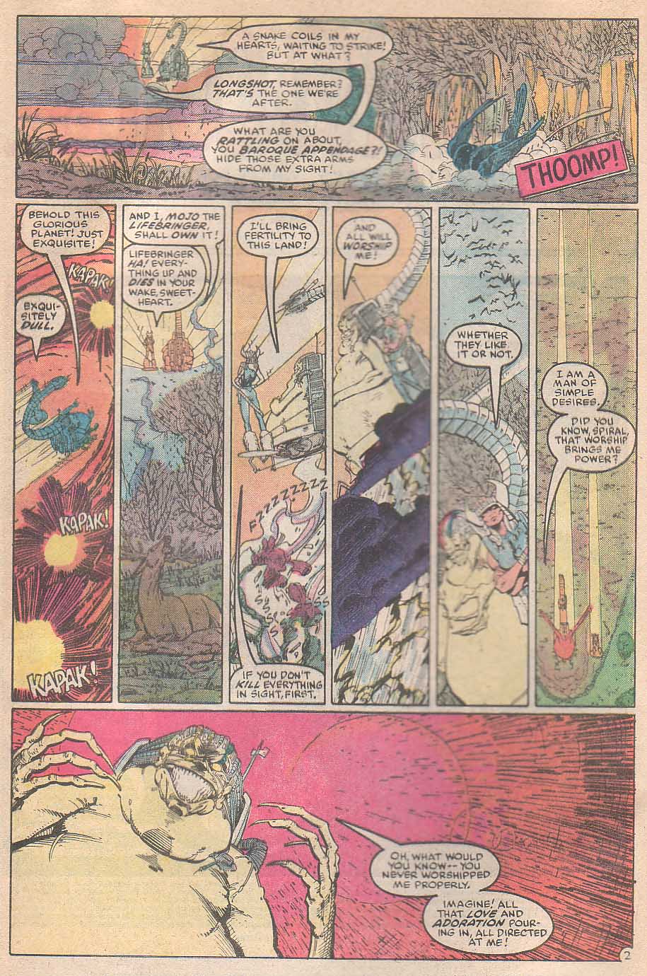 Read online Longshot (1985) comic -  Issue #6 - 3