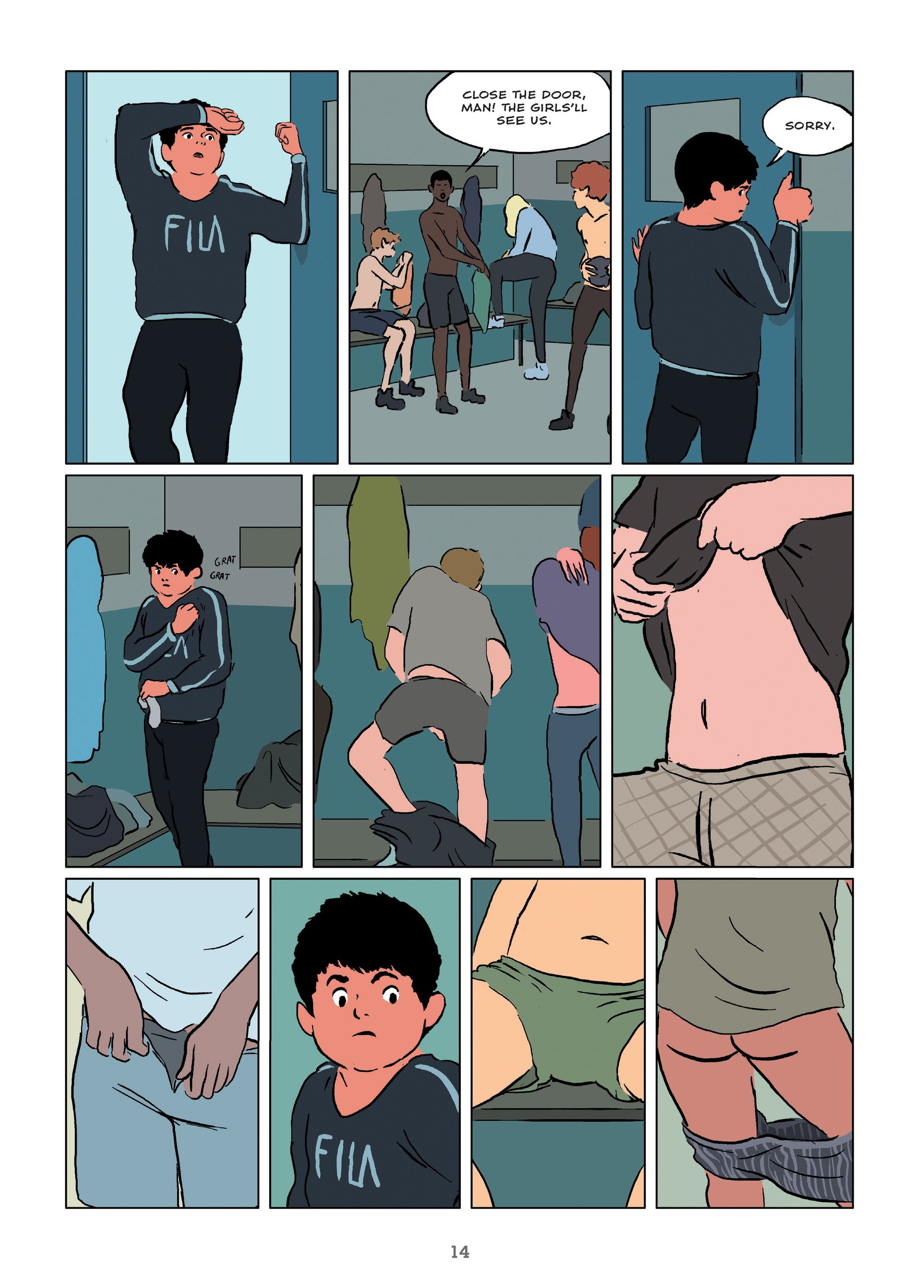 Read online The Locker Room comic -  Issue # TPB - 15