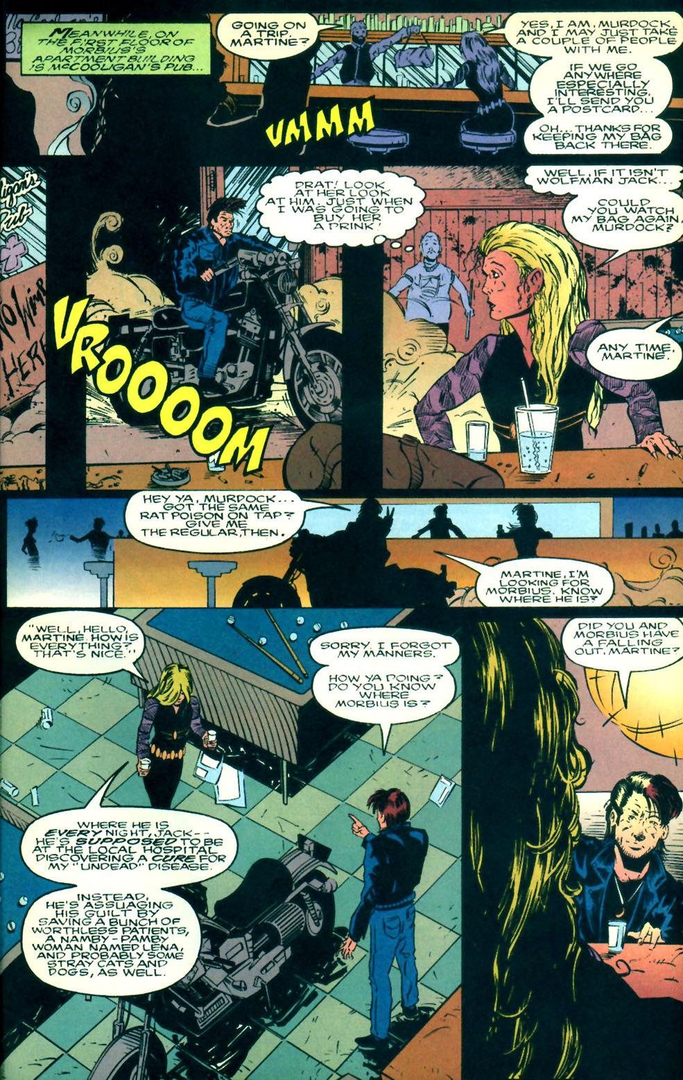 Read online Morbius: The Living Vampire (1992) comic -  Issue #27 - 21