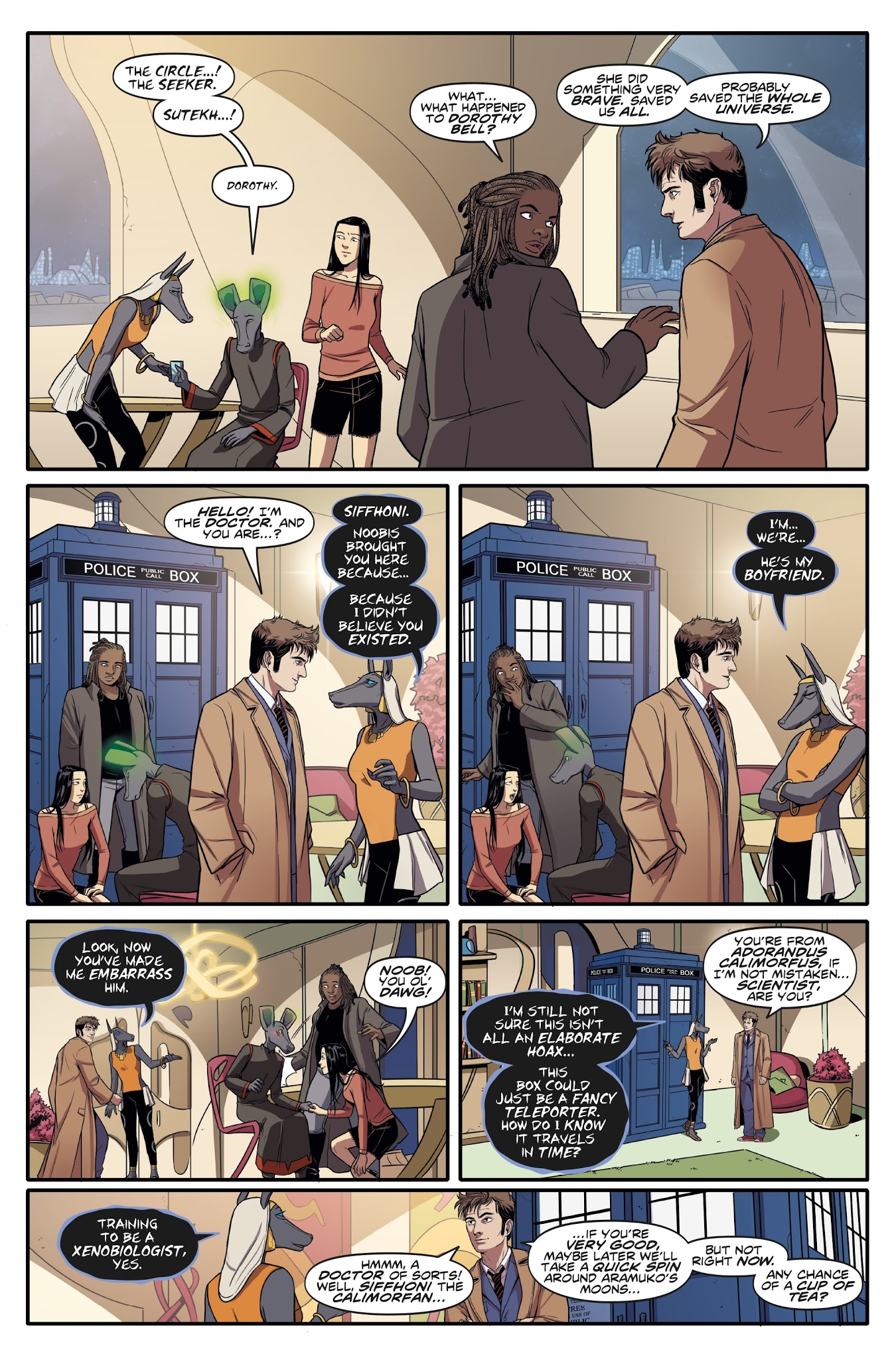 Read online Doctor Who: The Tenth Doctor Year Three comic -  Issue #12 - 13