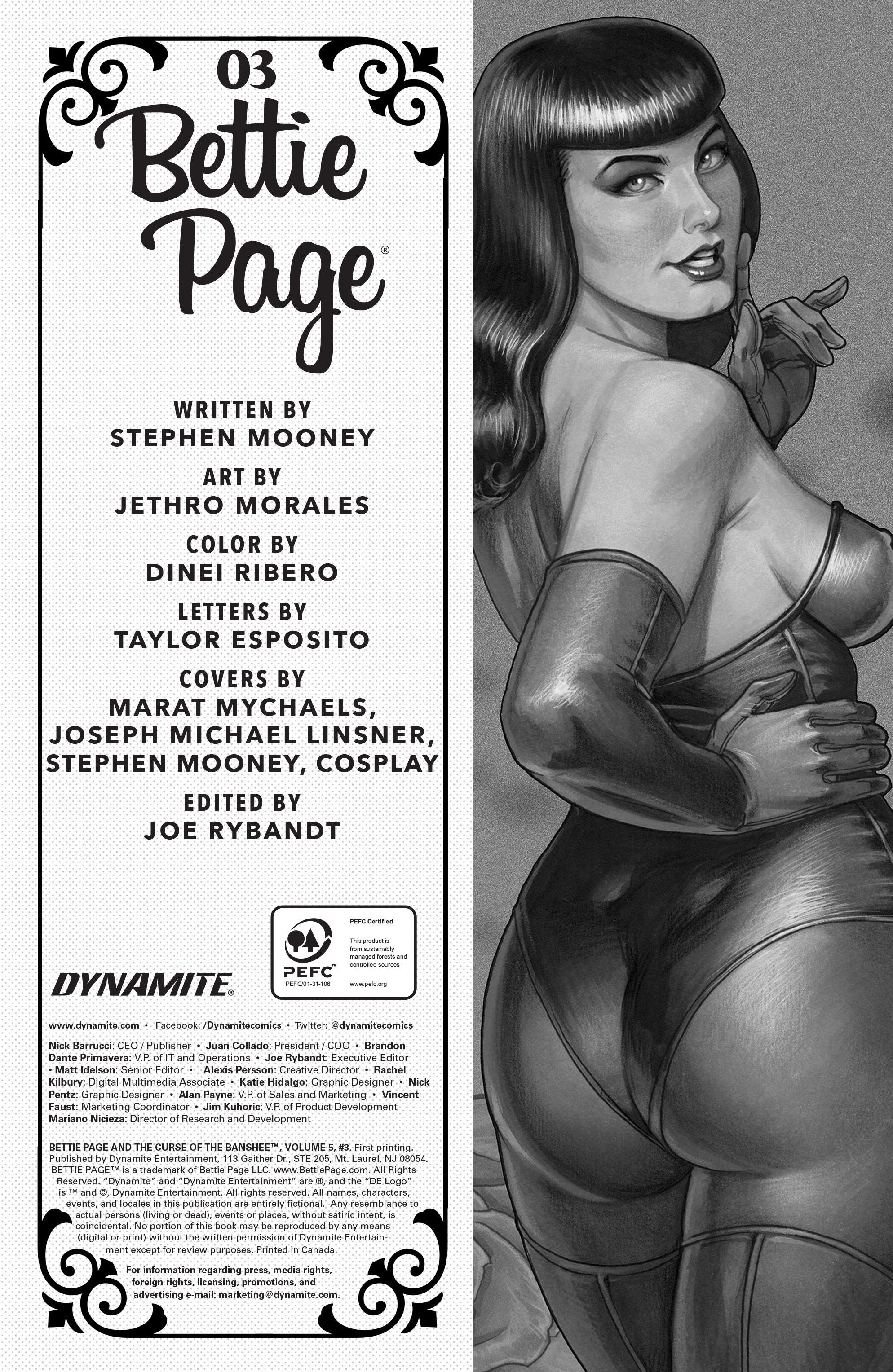 Read online Bettie Page & The Curse of the Banshee comic -  Issue #3 - 6
