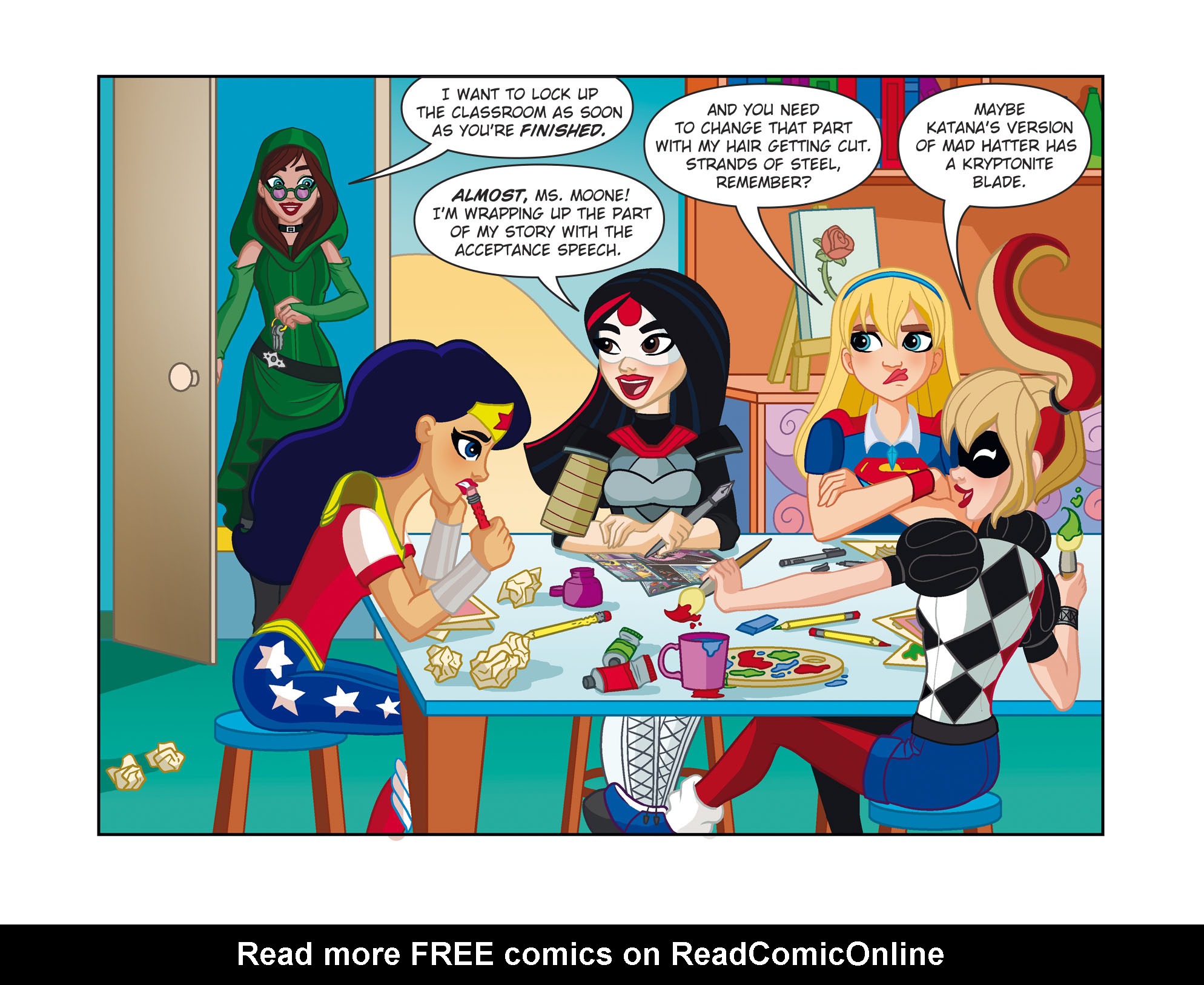 Read online DC Super Hero Girls: Out of the Bottle comic -  Issue #1 - 14