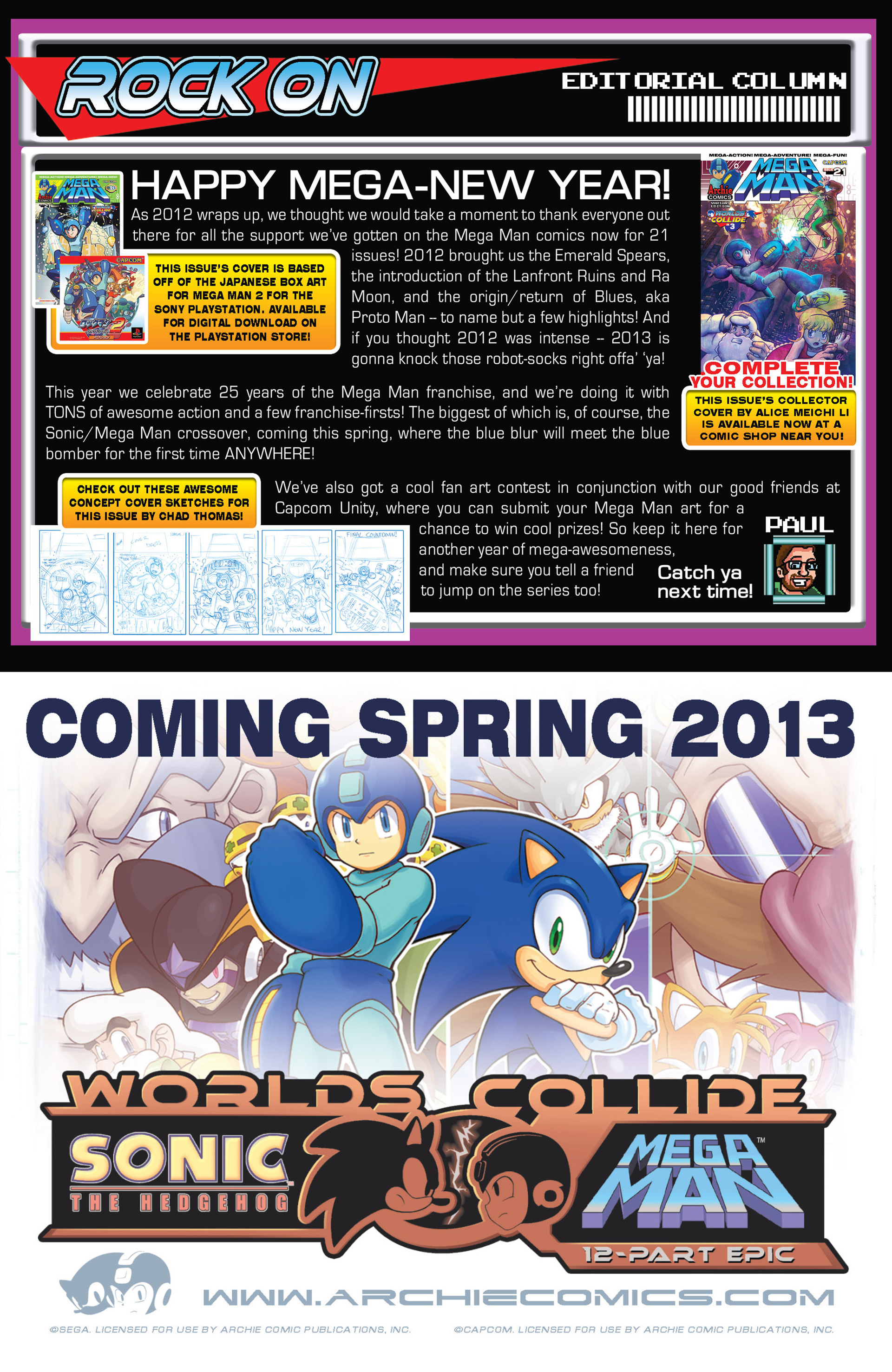 Read online Mega Man comic -  Issue #21 - 23