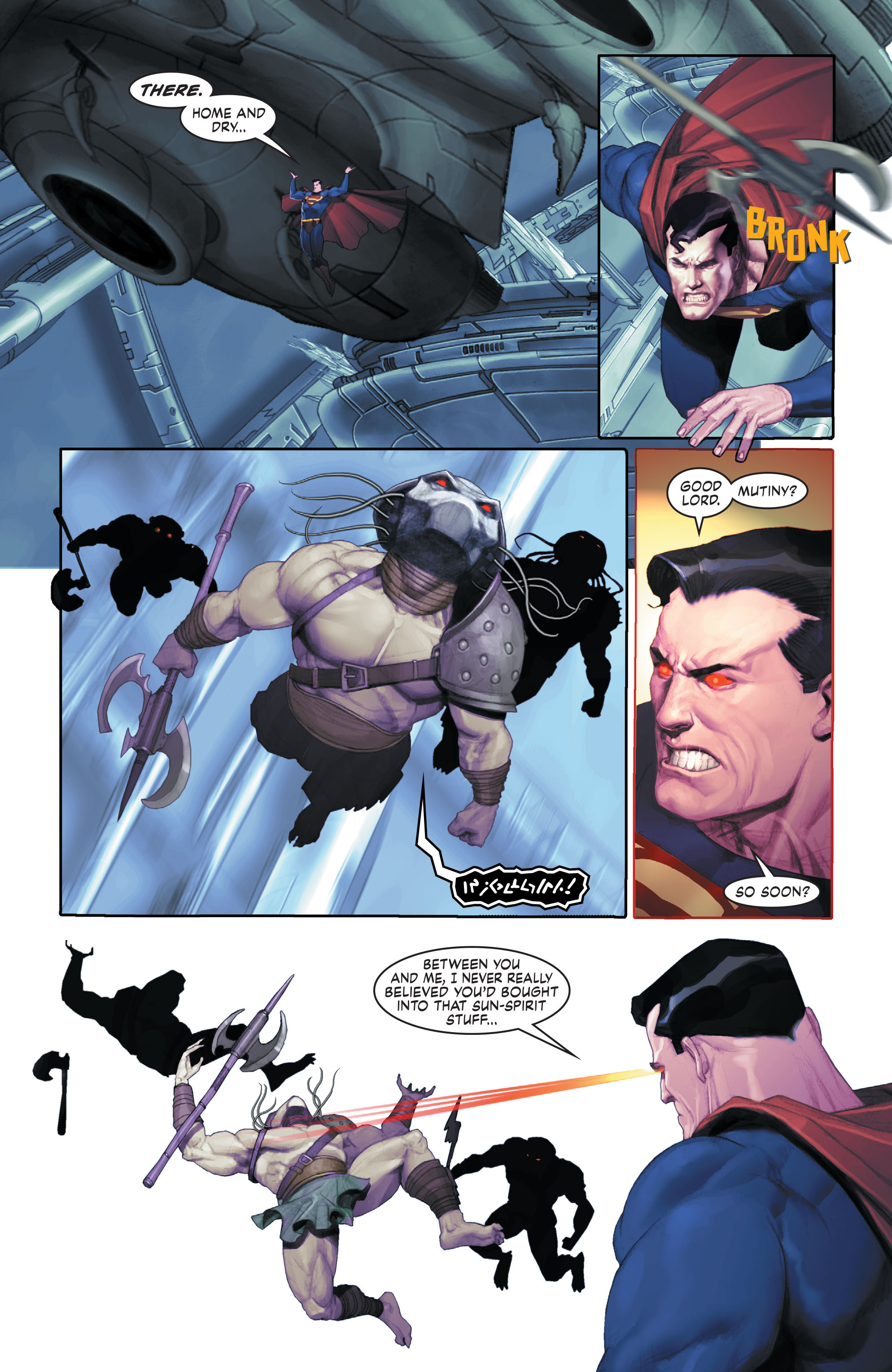 Read online Superman and Batman Vs. Aliens and Predator comic -  Issue #2 - 16