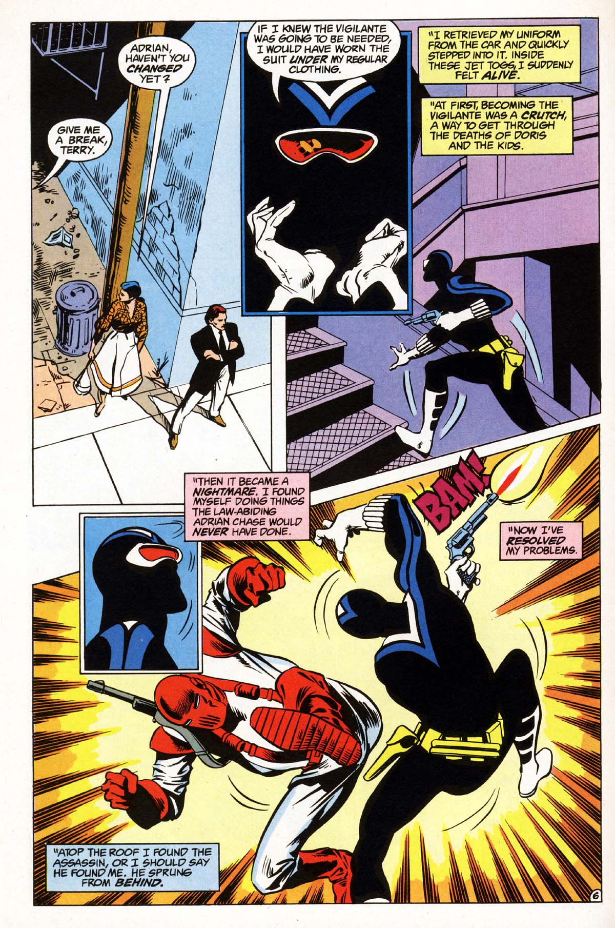 Read online Vigilante (1983) comic -  Issue #4 - 7