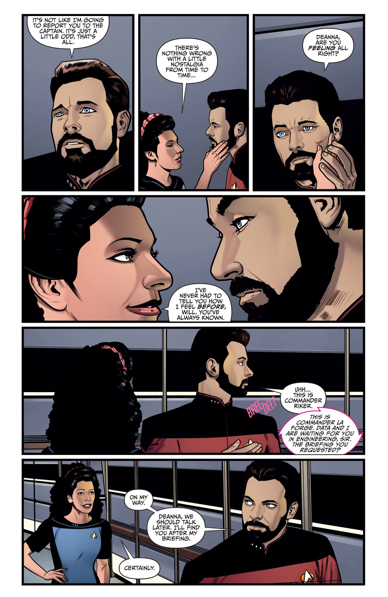 Read online Star Trek: The Next Generation: Through the Mirror comic -  Issue #3 - 14