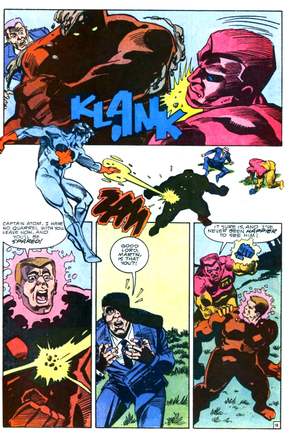 Read online Captain Atom (1987) comic -  Issue #45 - 19