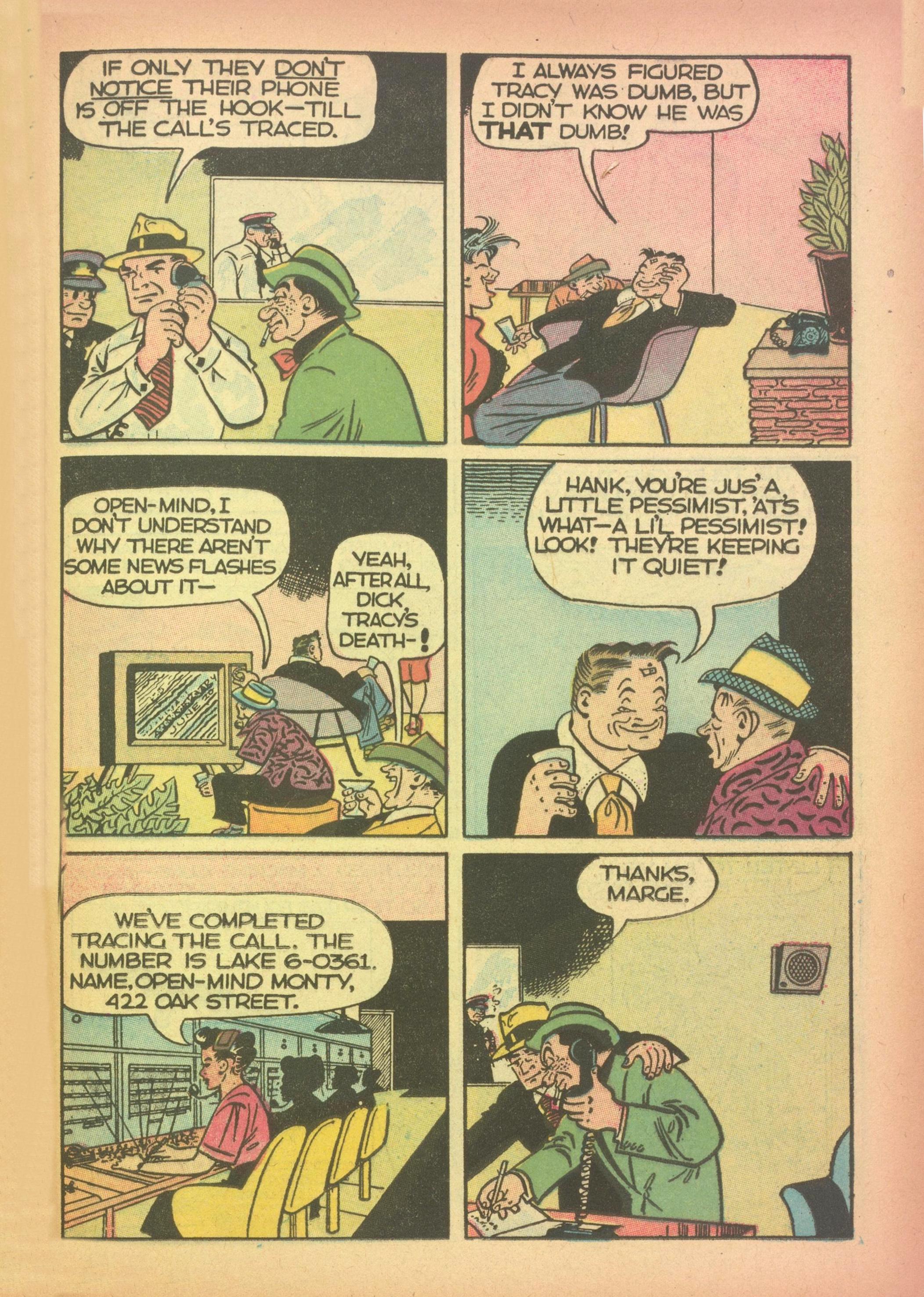 Read online Dick Tracy comic -  Issue #99 - 21