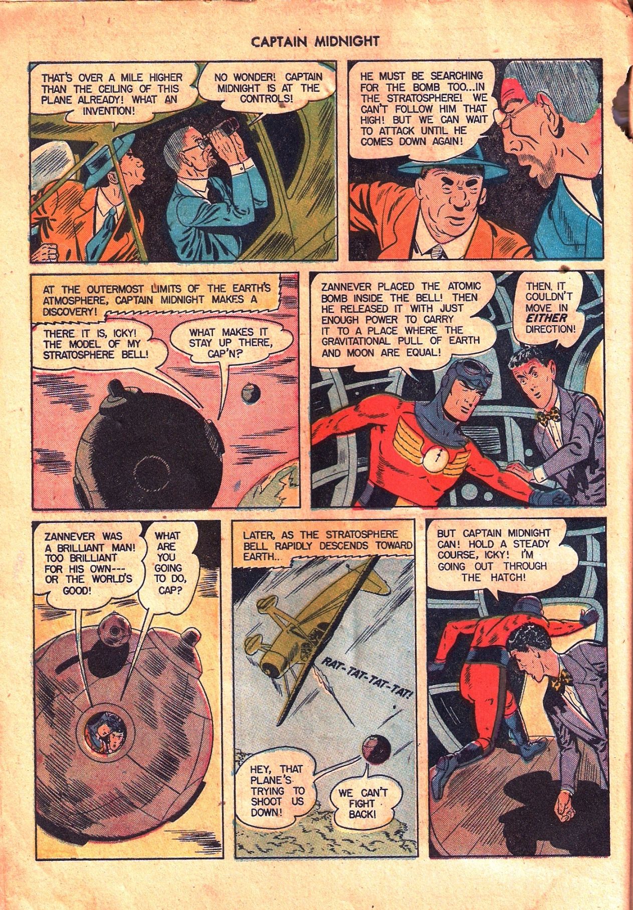 Read online Captain Midnight (1942) comic -  Issue #45 - 10